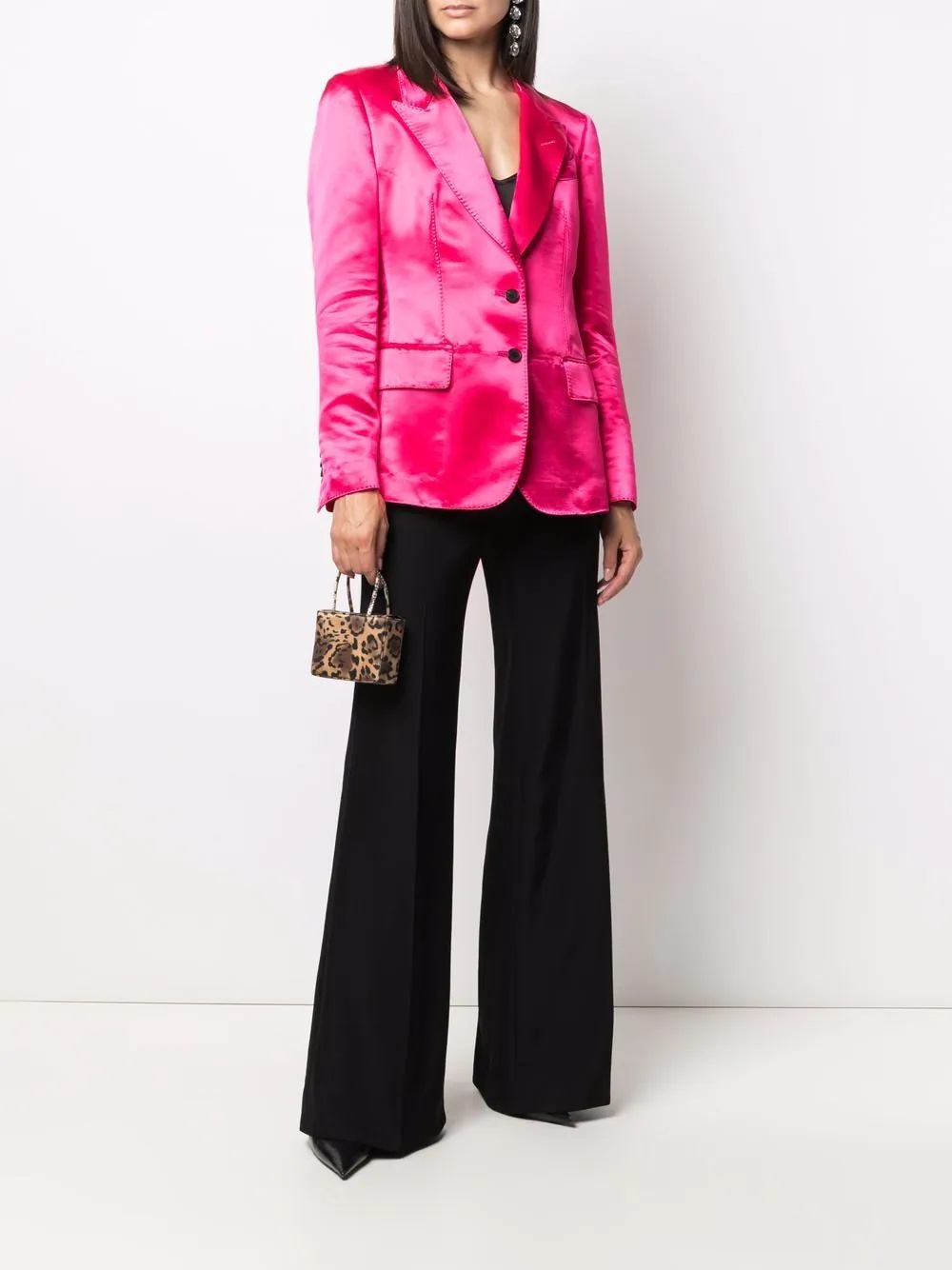 tailored flared trousers - 2