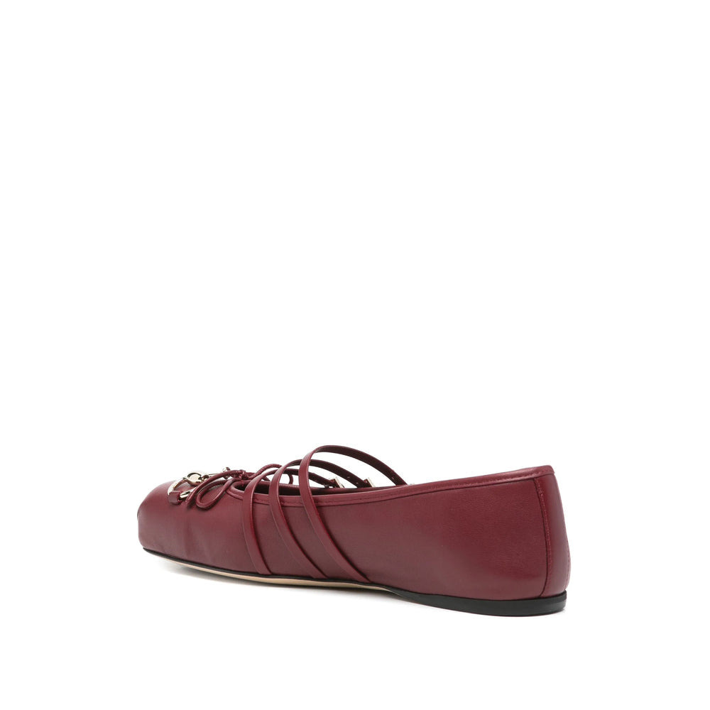 Gucci Red Ballet Flats Women - 2
