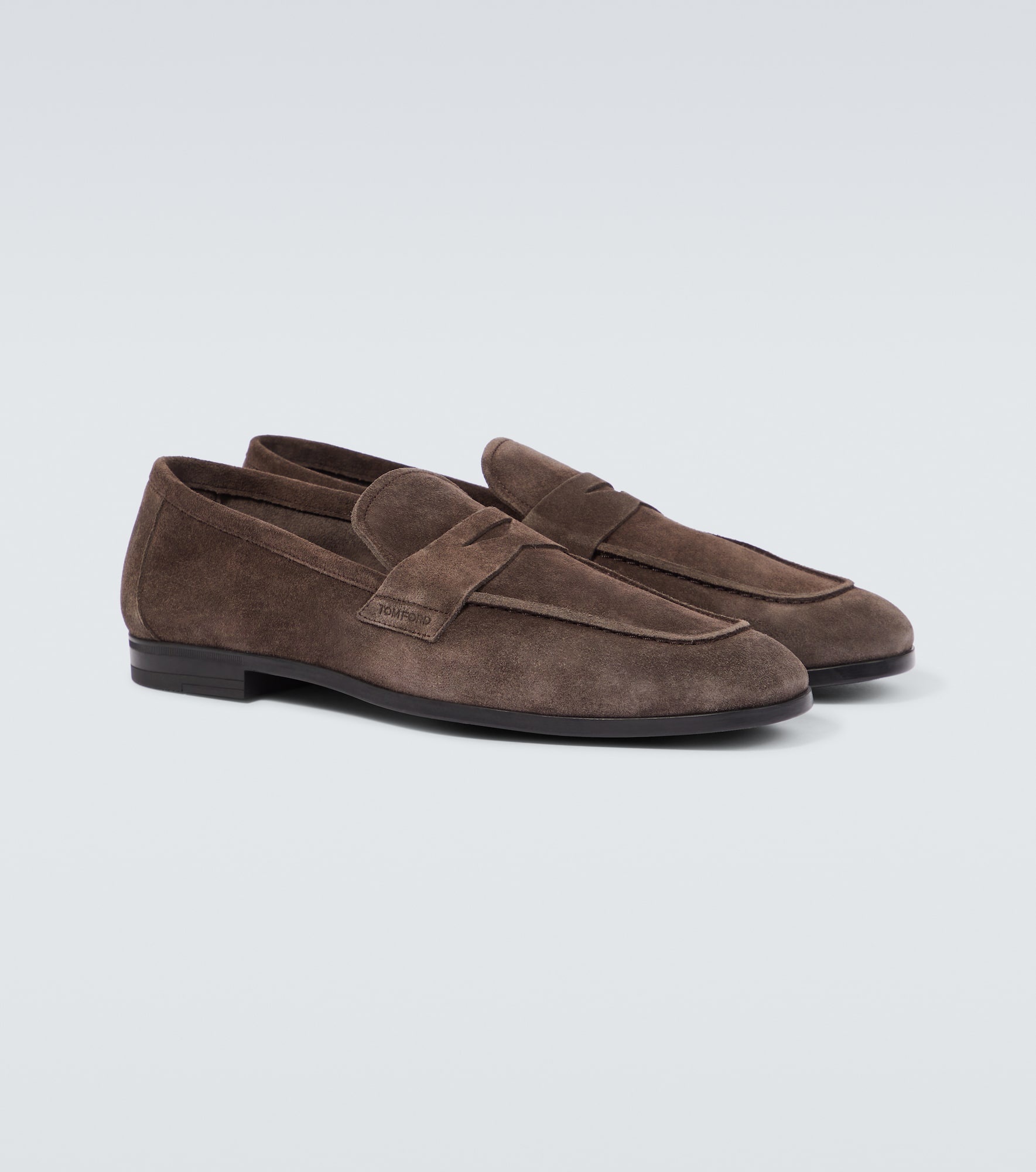 Sean suede penny loafers - 5