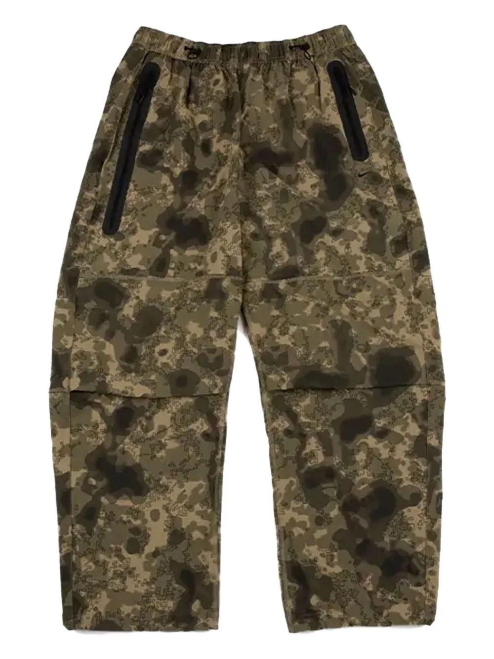 woven texture trousers - 1