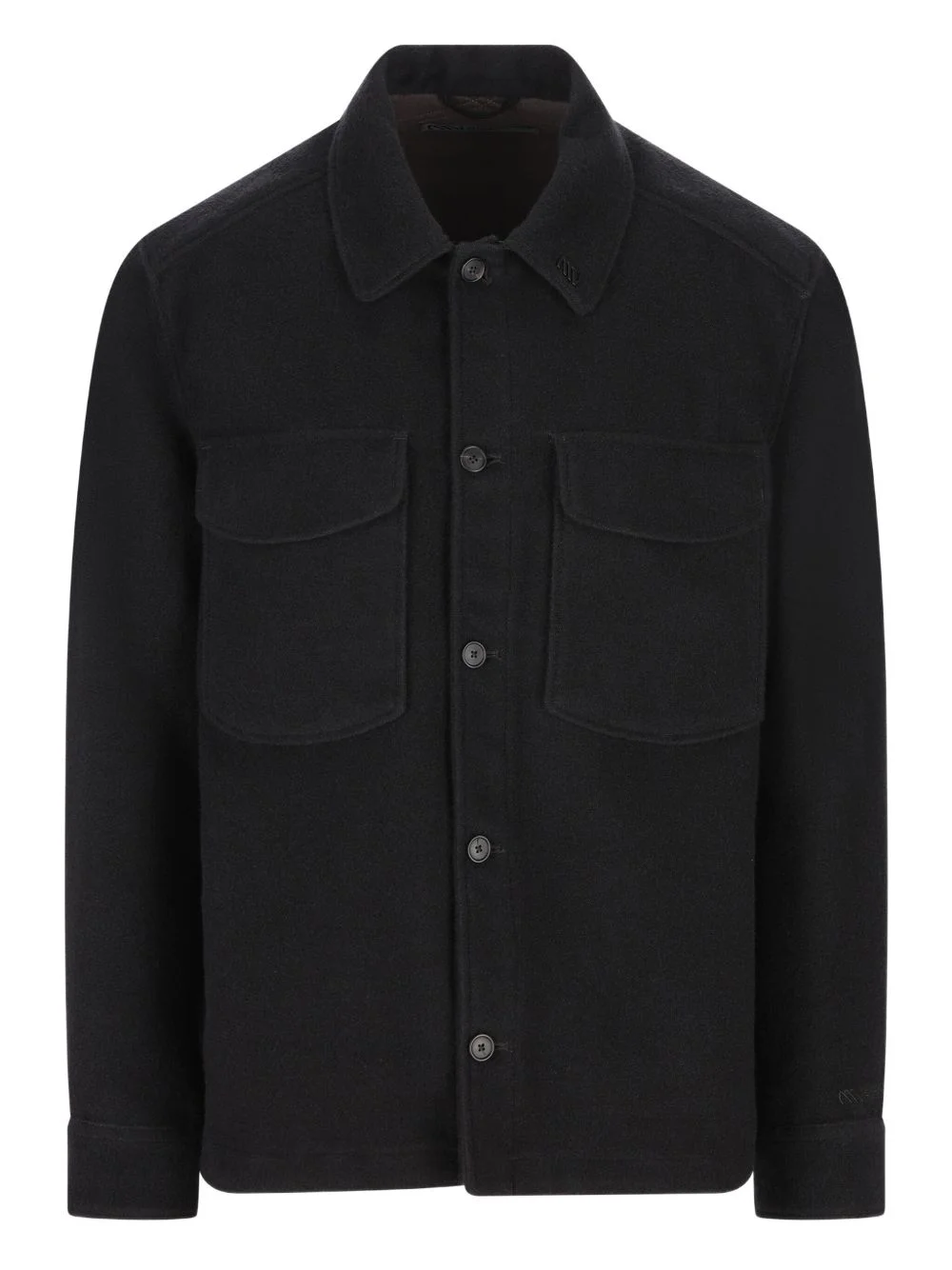 button-fastening shirt - 1