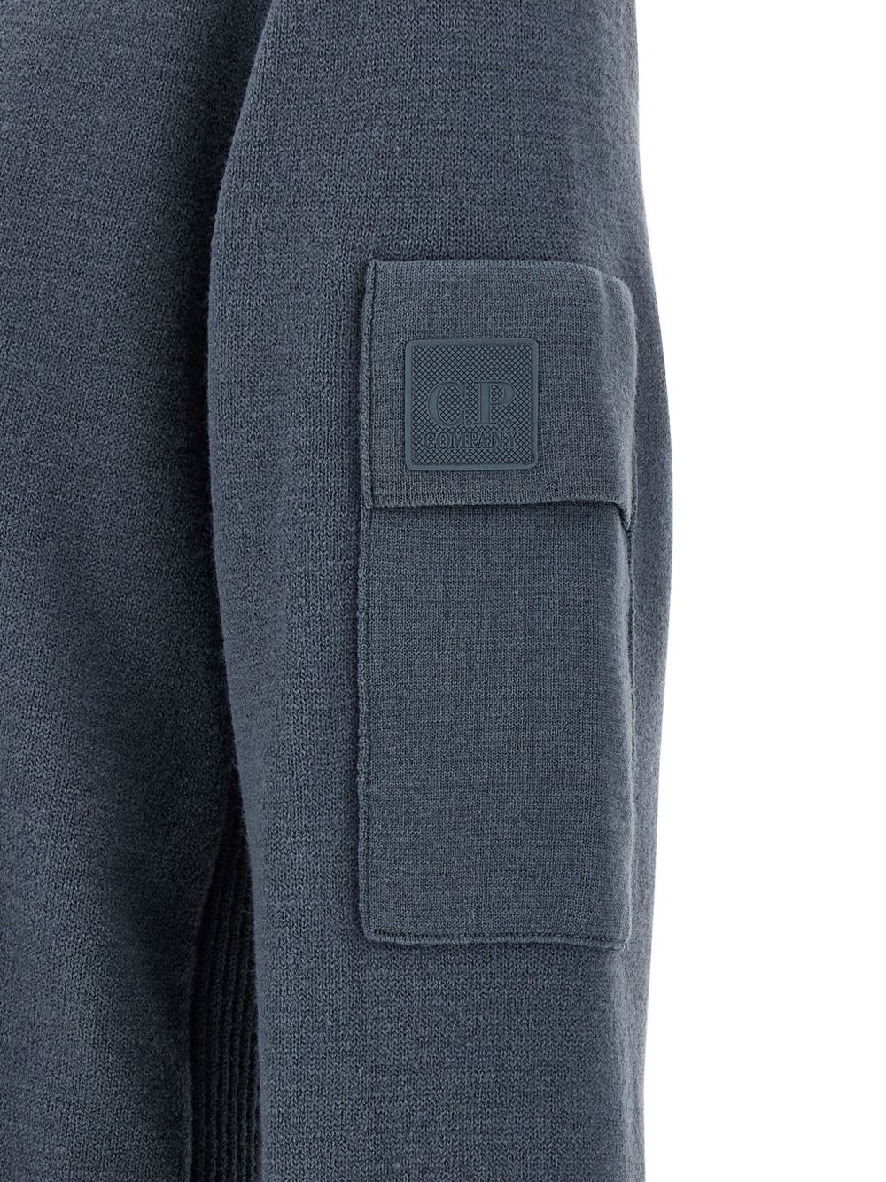 patch-pocket crewneck sweater - 4
