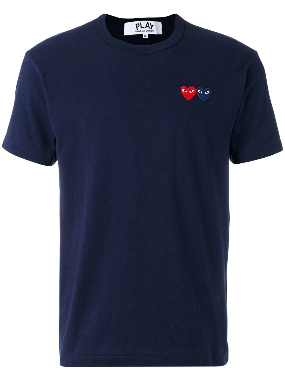 embroidered logo T-shirt - 1