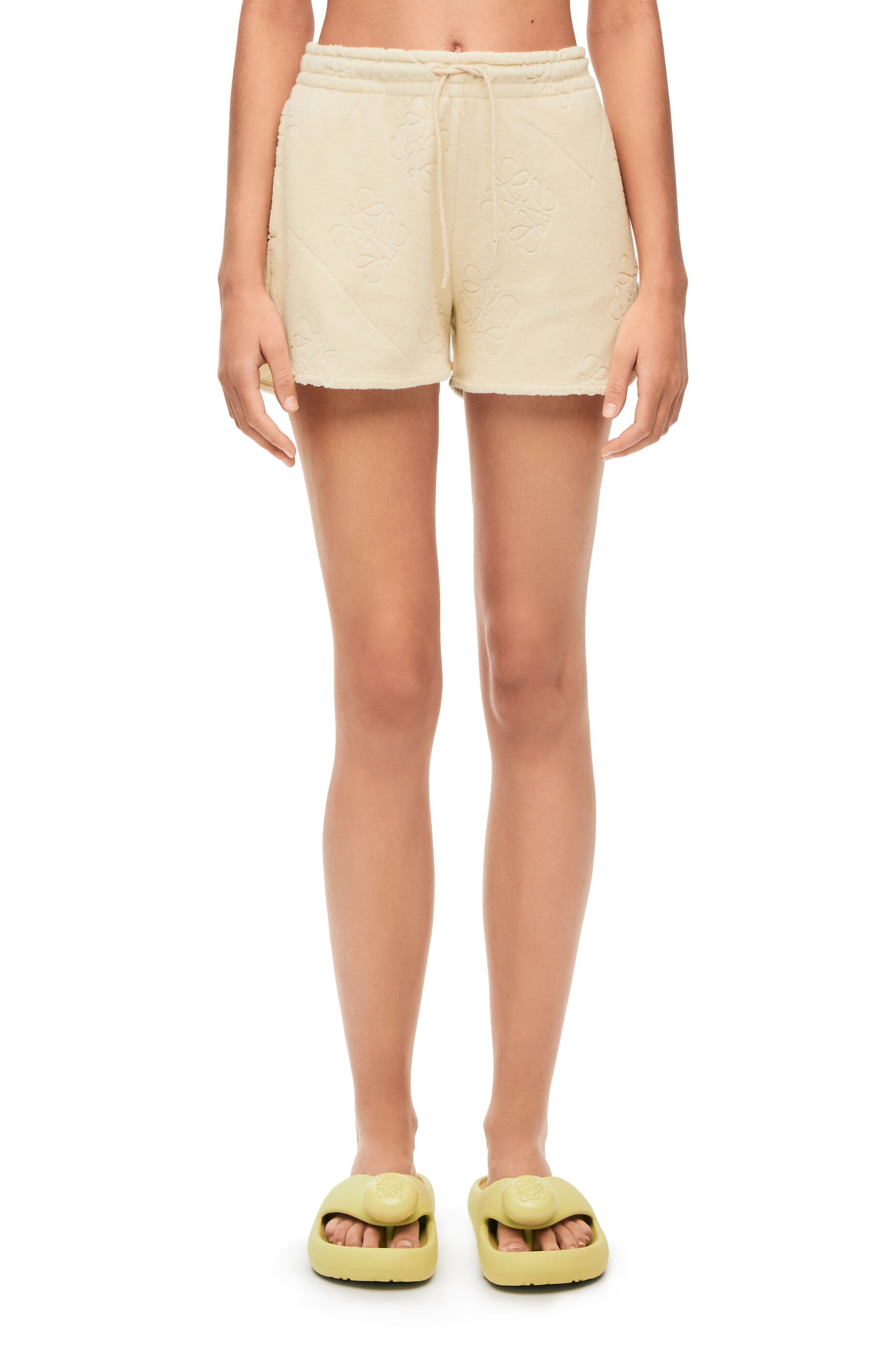 Anagram jacquard shorts in cotton - 3