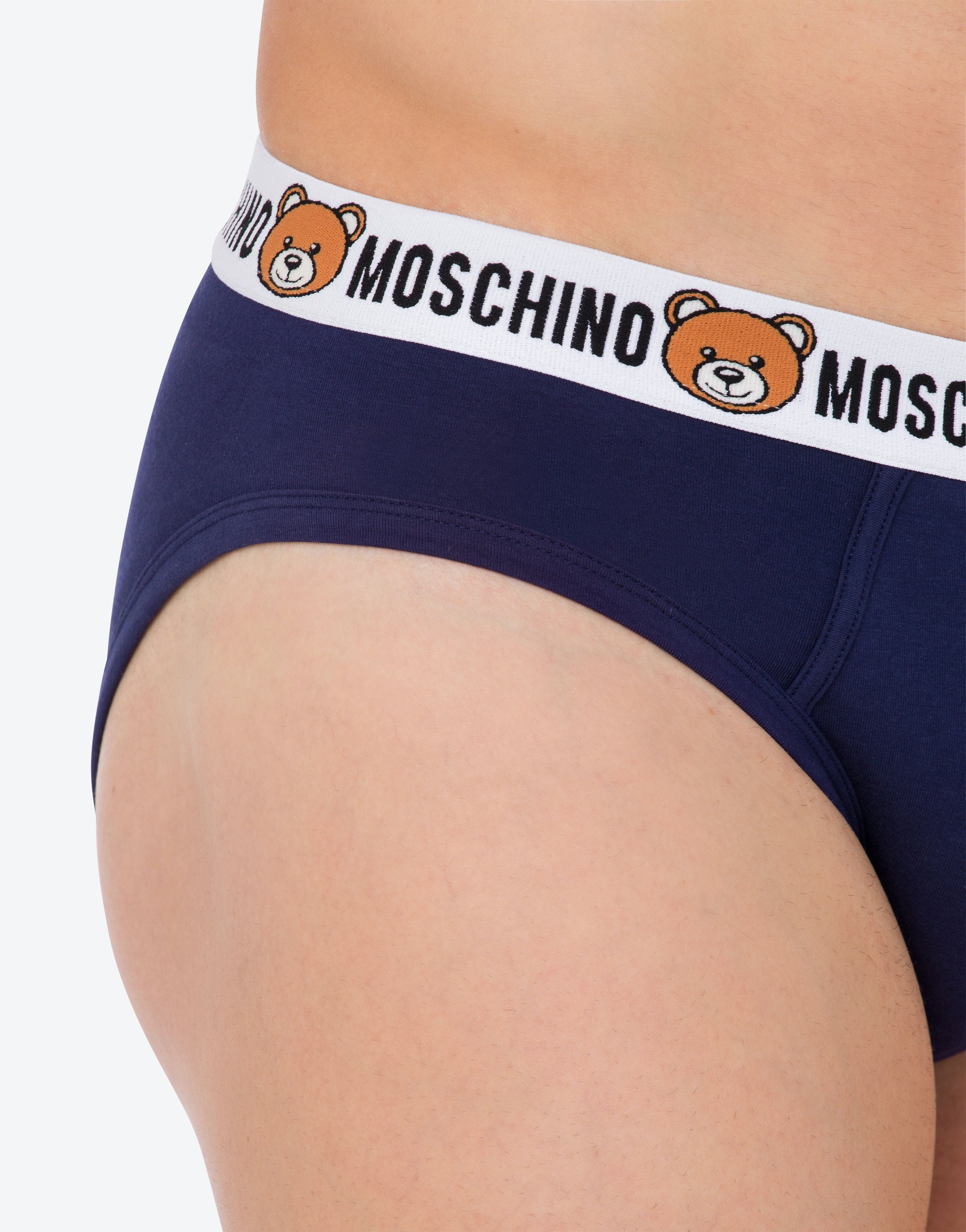 TEDDY ELASTIC BAND SET OF 2 BRIEFS - 4