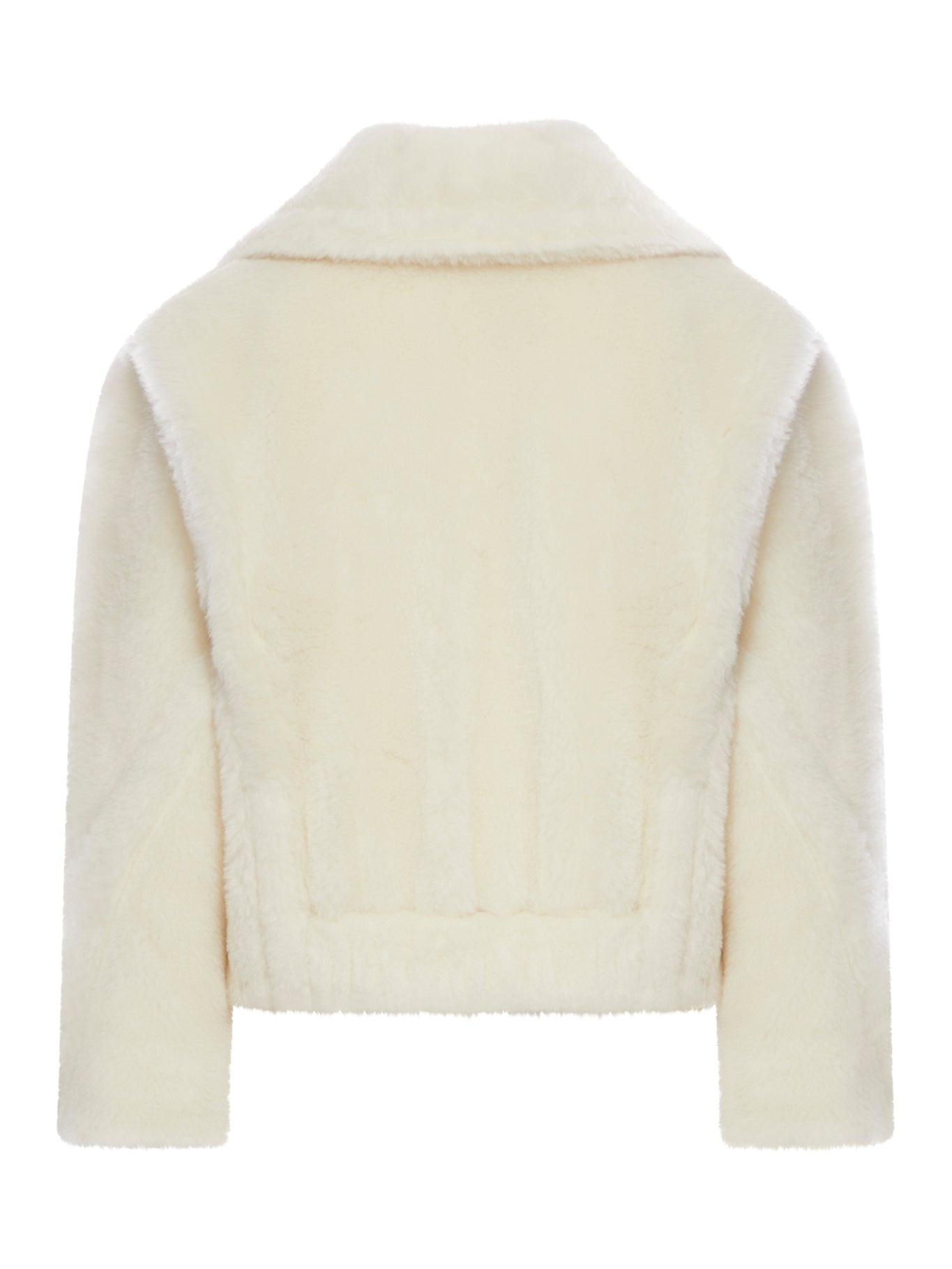 Max Mara TEDDY BEAR ICON CROP COAT IN WOOL AND ALPACA