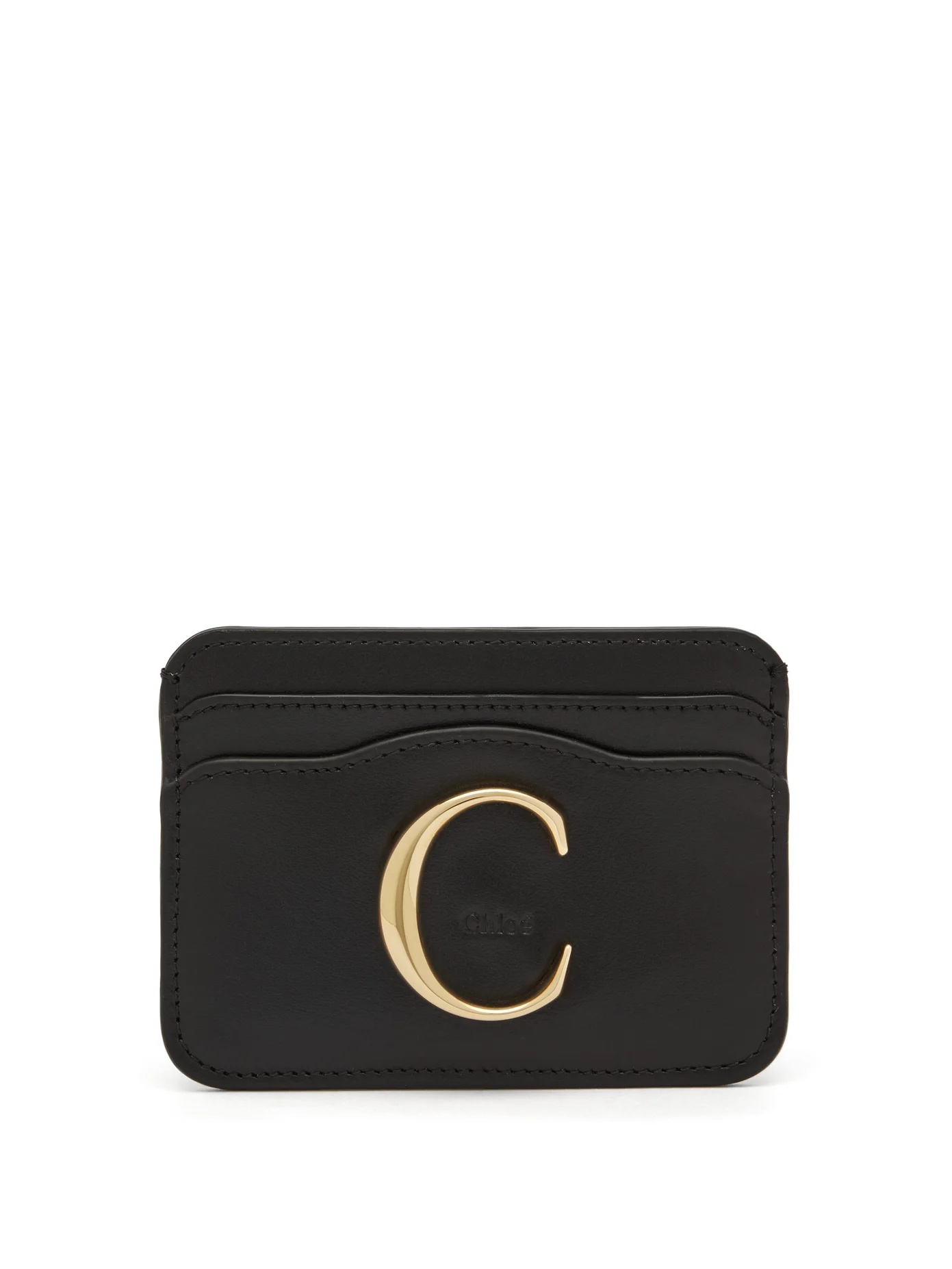 The C leather cardholder - 1