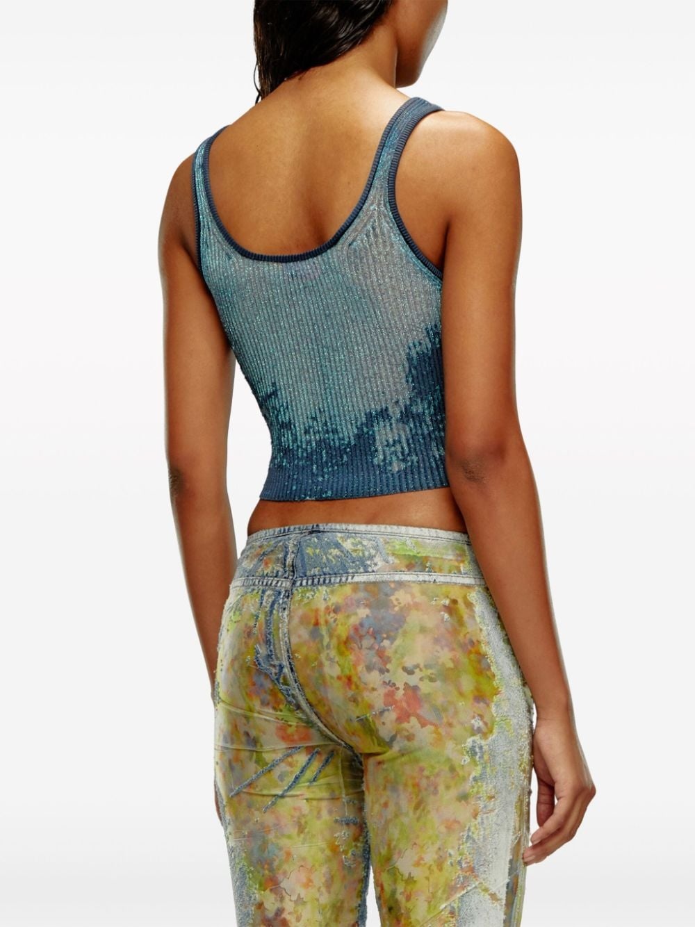 Deidrina lurex tank top - 4
