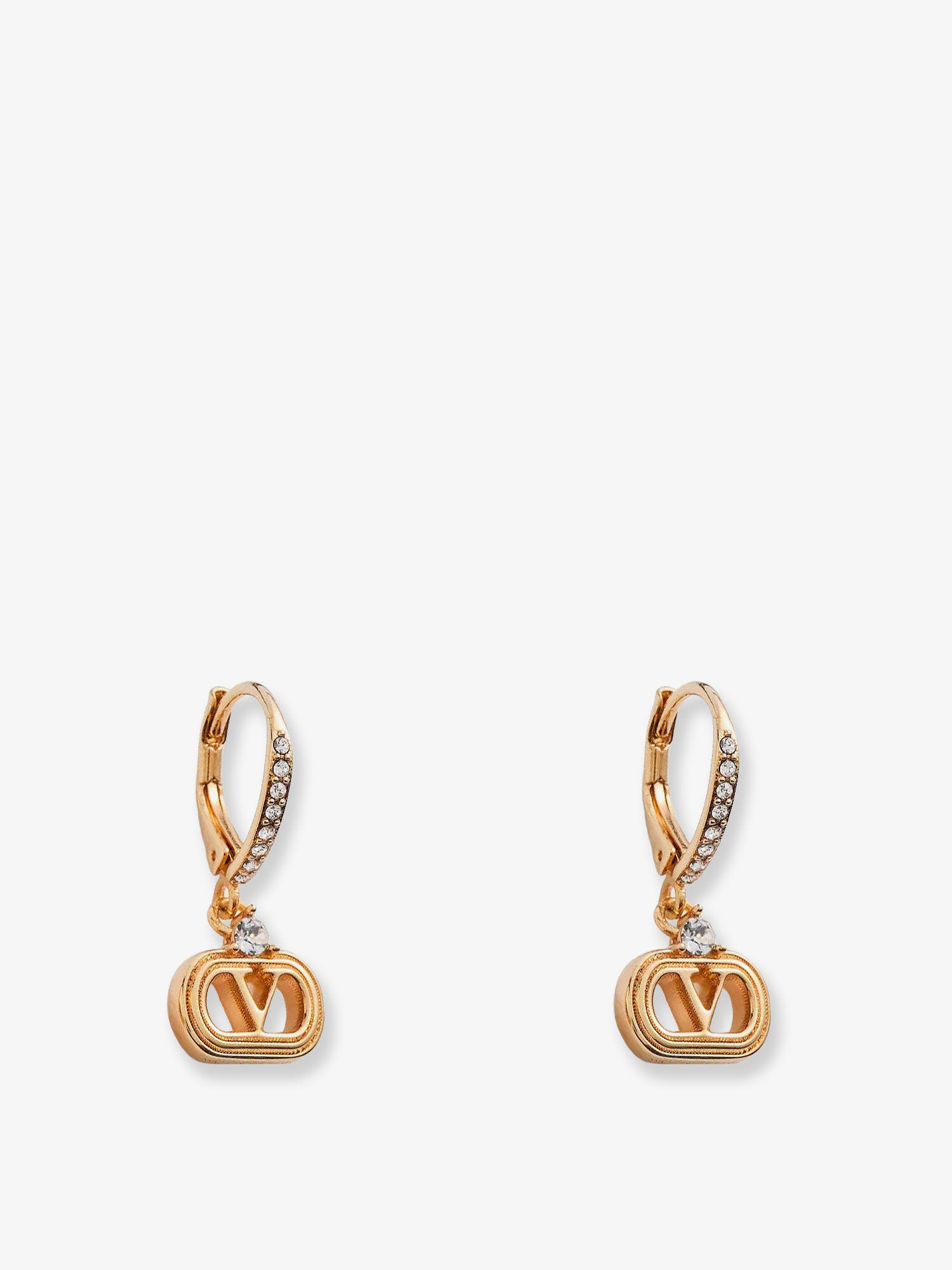 Ovalette Metal And Swarovski® Crystals Earrings - 2