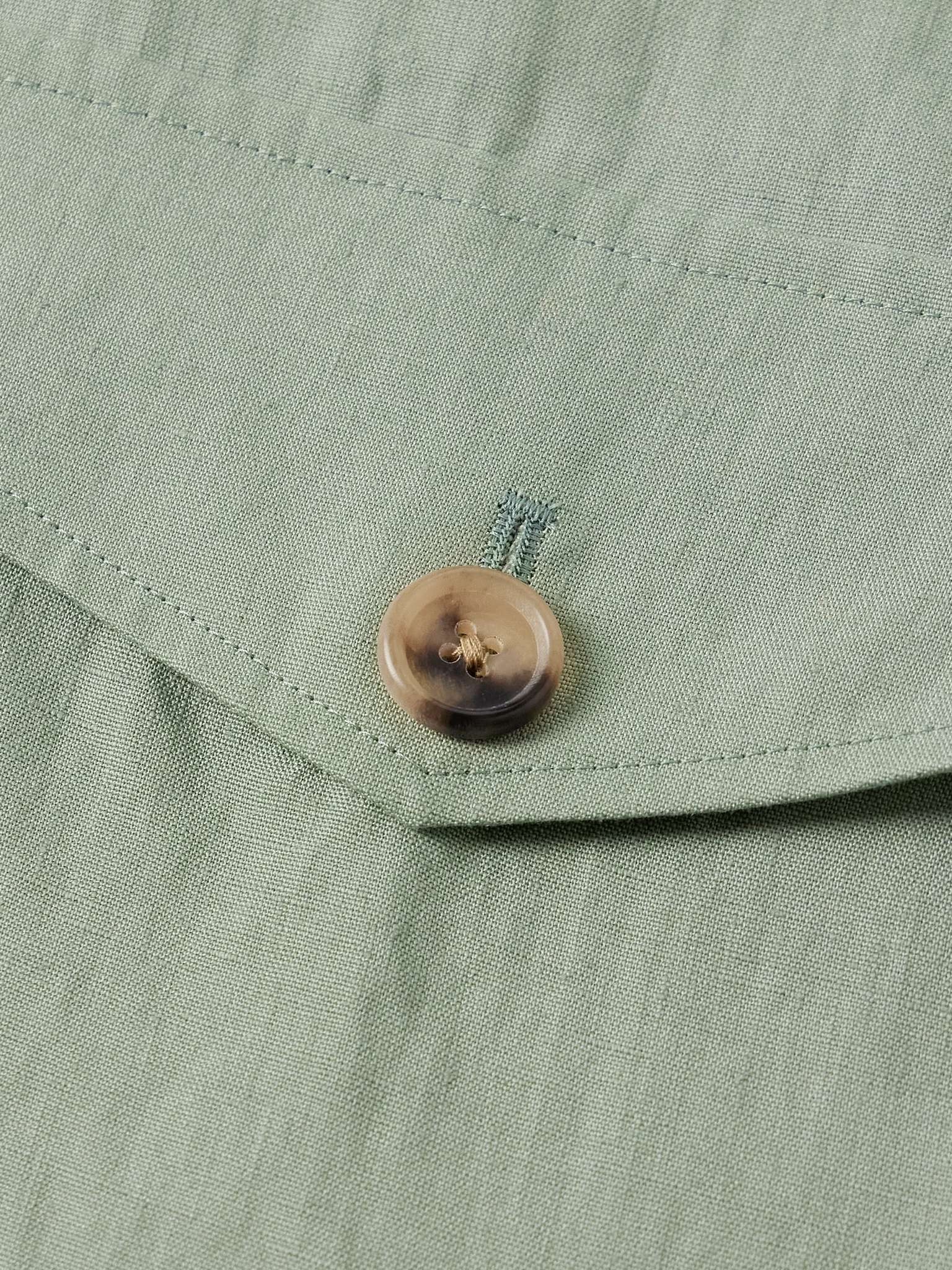 Linen Field Jacket - 5