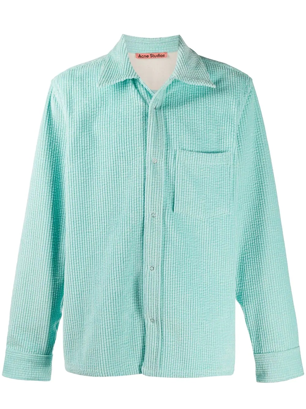 corduroy buttoned shirt - 1