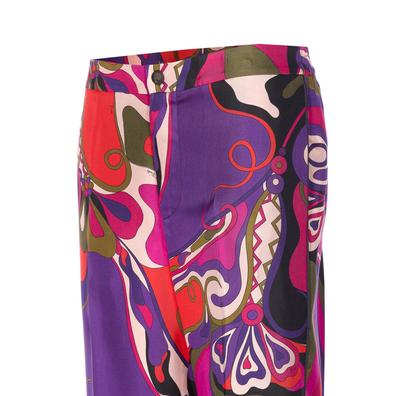 Emilio Pucci Women Orchidee Print Pants - 3