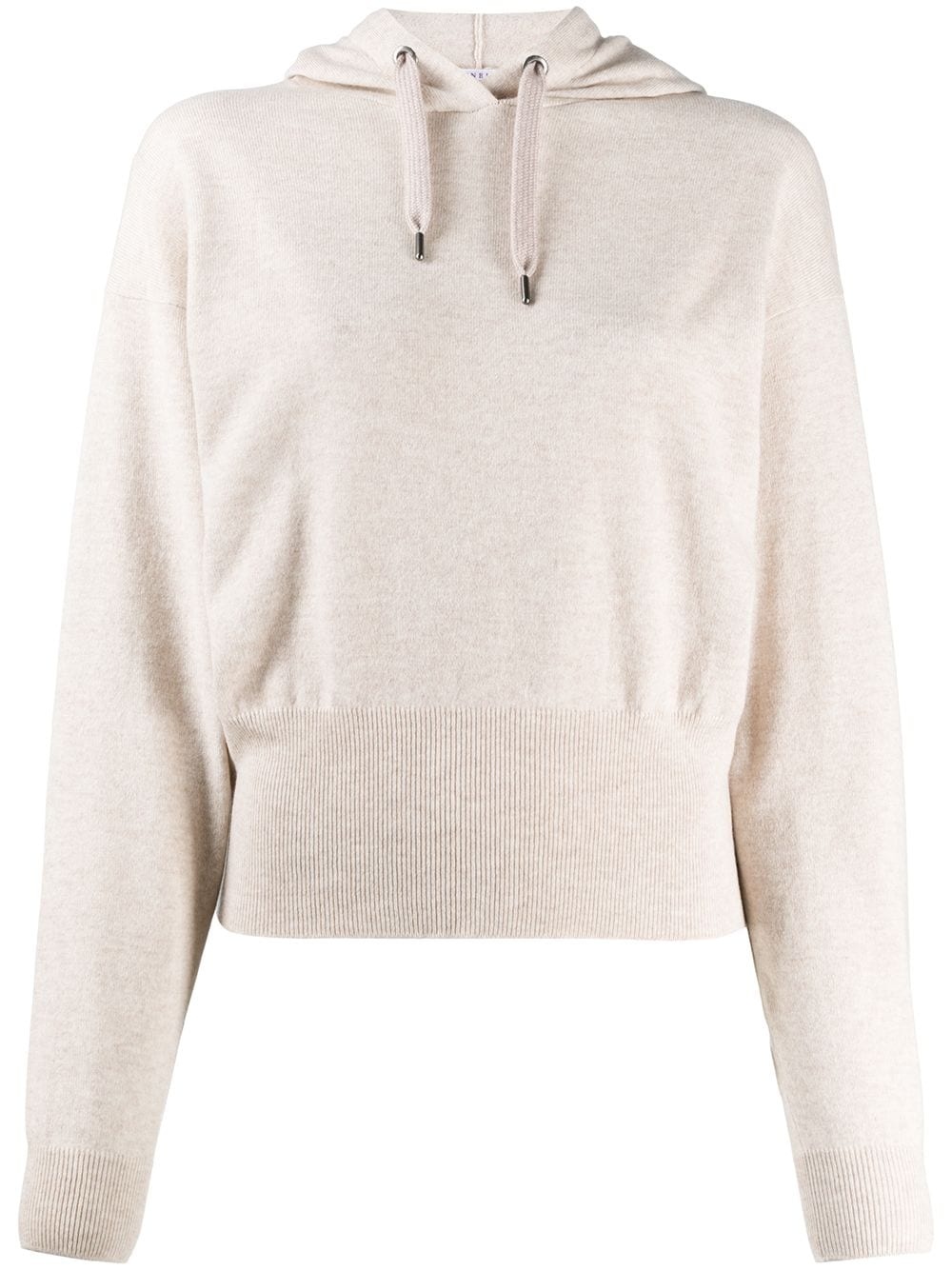 cashmere long-sleeve hoodie - 1