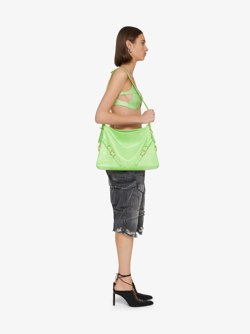 Givenchy MEDIUM VOYOU BAG IN LEATHER outlook