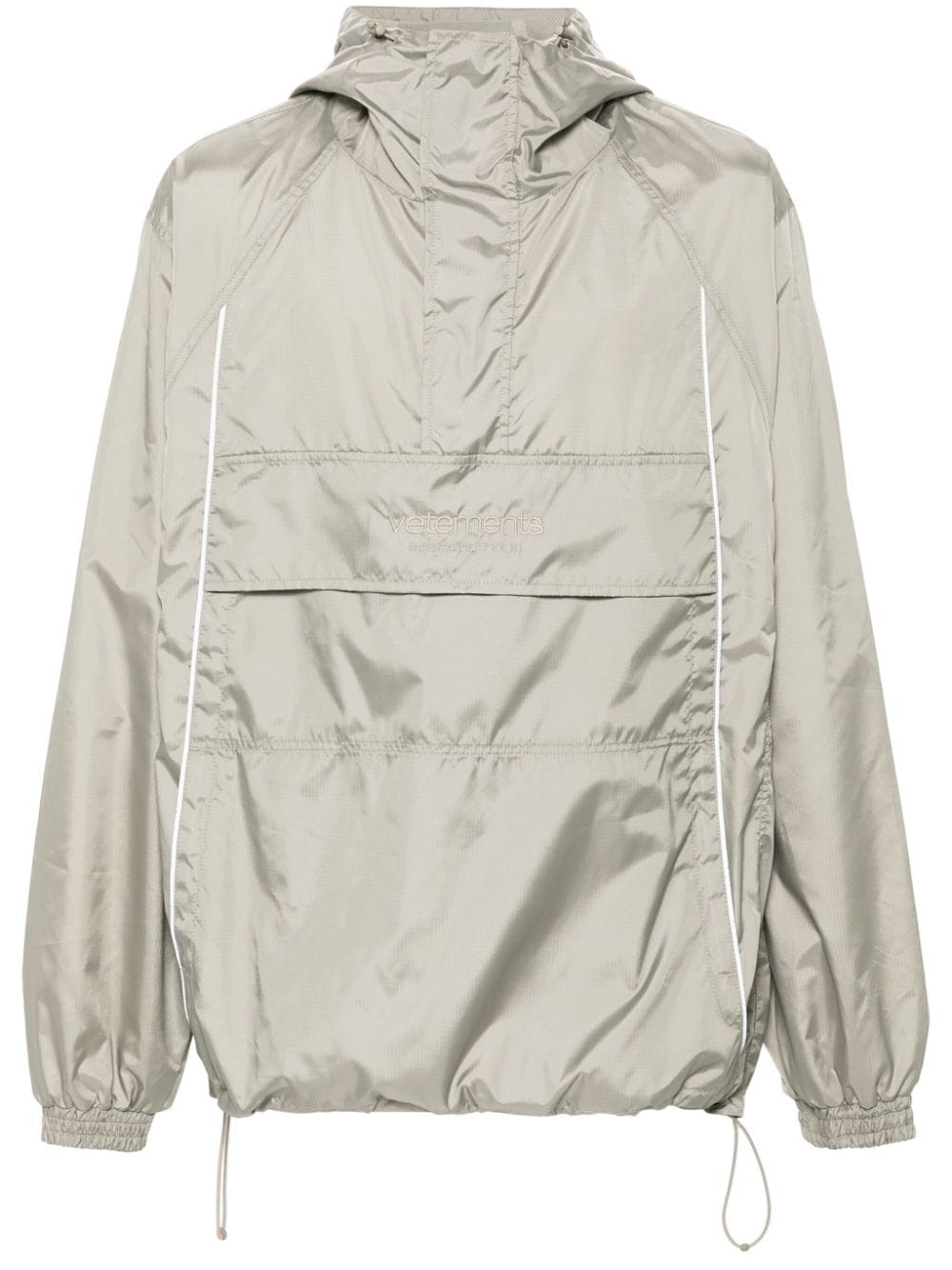 lightweight hooded windbreaker - 1