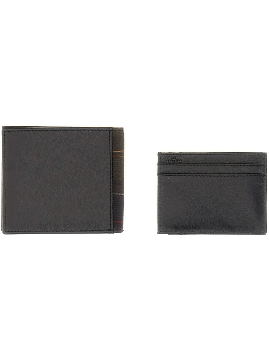 SET WITH LEATHER WALLET AND CARD HOLDER - 2