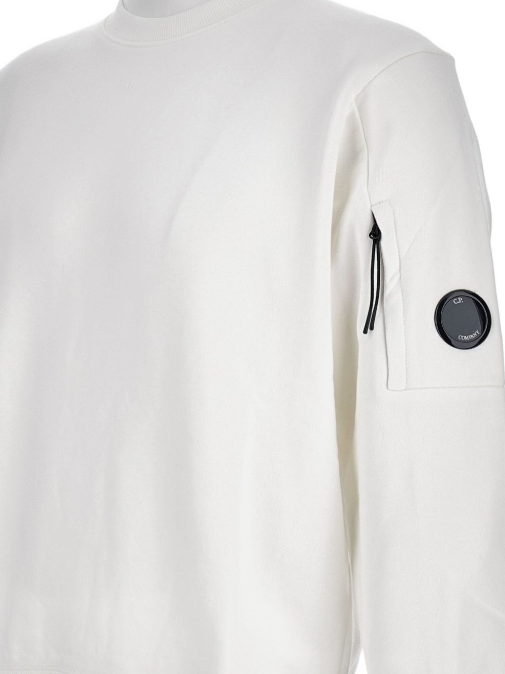 pocket-detail crew-neck sweatshirt - 3