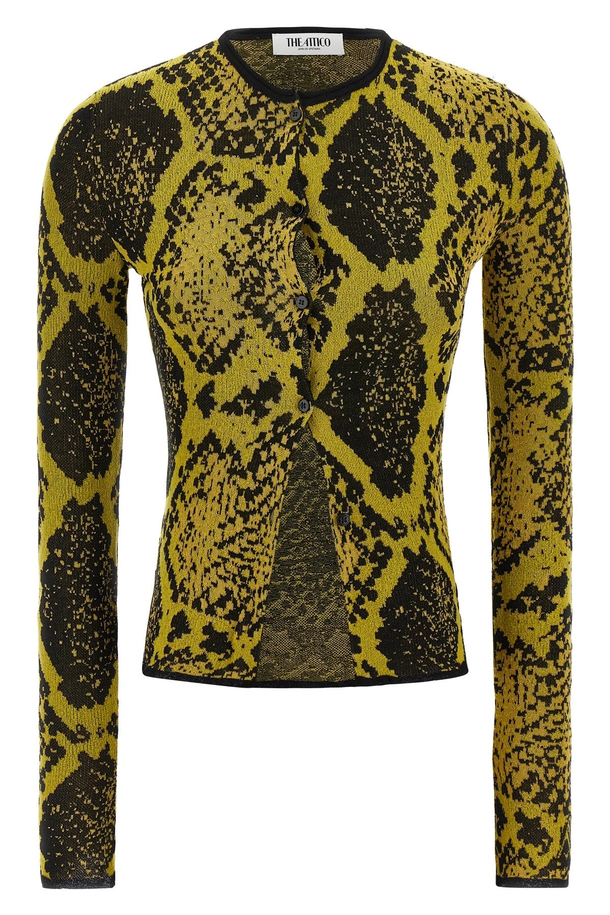 Python jacquard cardigan - 1