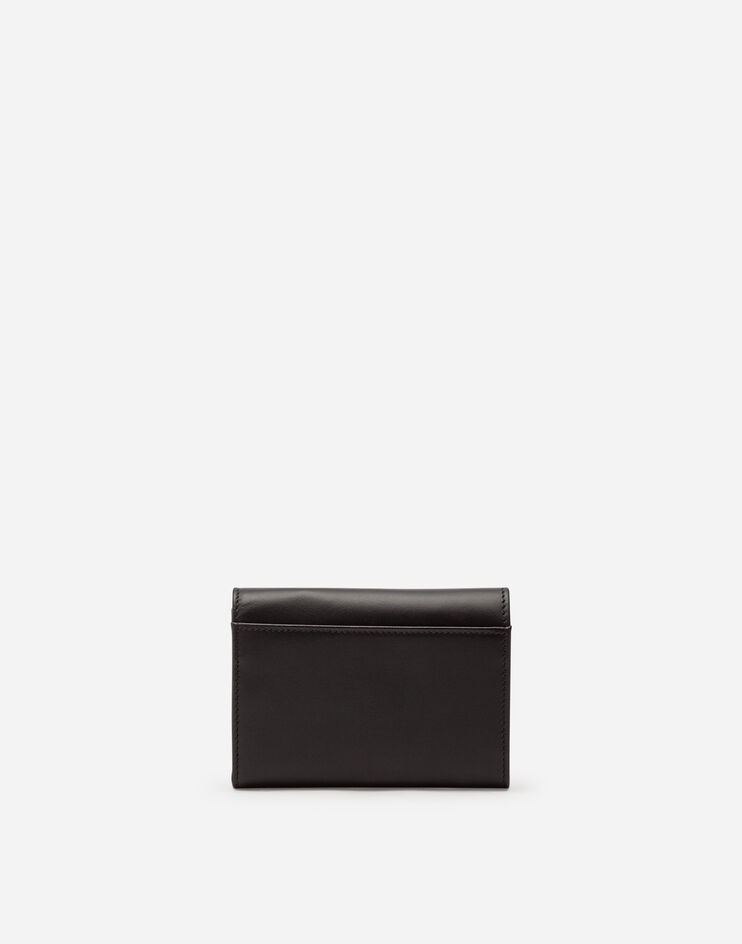 Small calfskin continental wallet with baroque D&G - 3