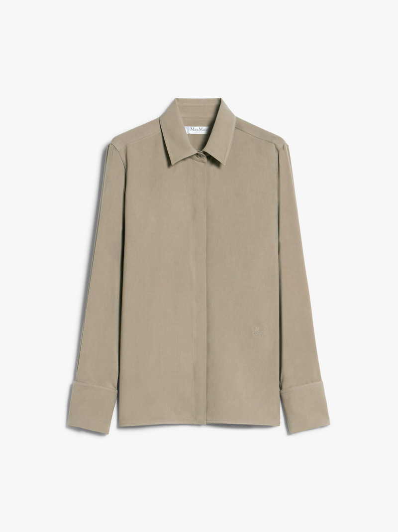 CANDIA Classic silk canvas shirt - 1