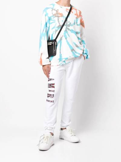 AMIRI tie-dye logo-print relaxed sweatshirt outlook