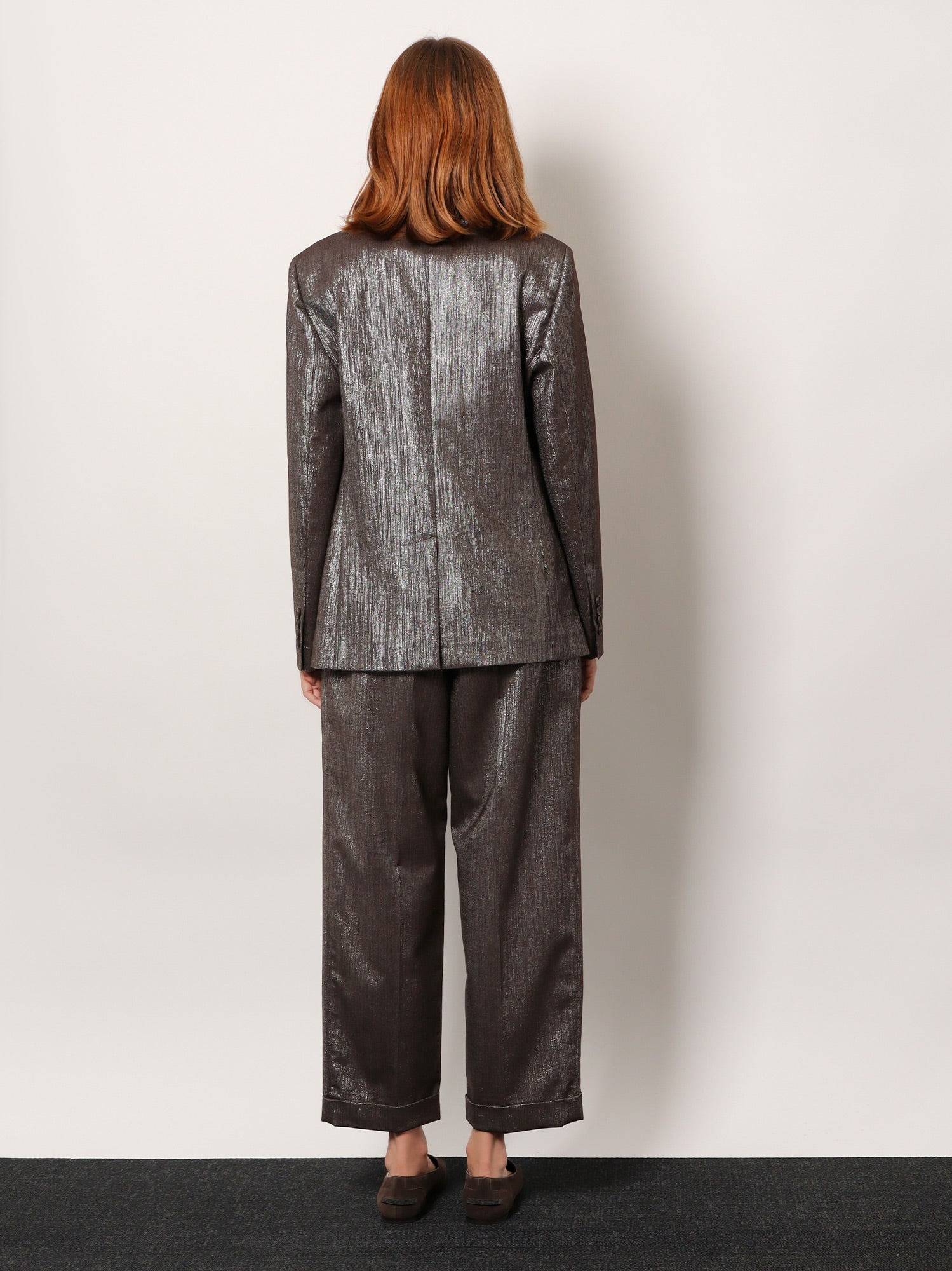 Trousers With Lurex Effect - 3