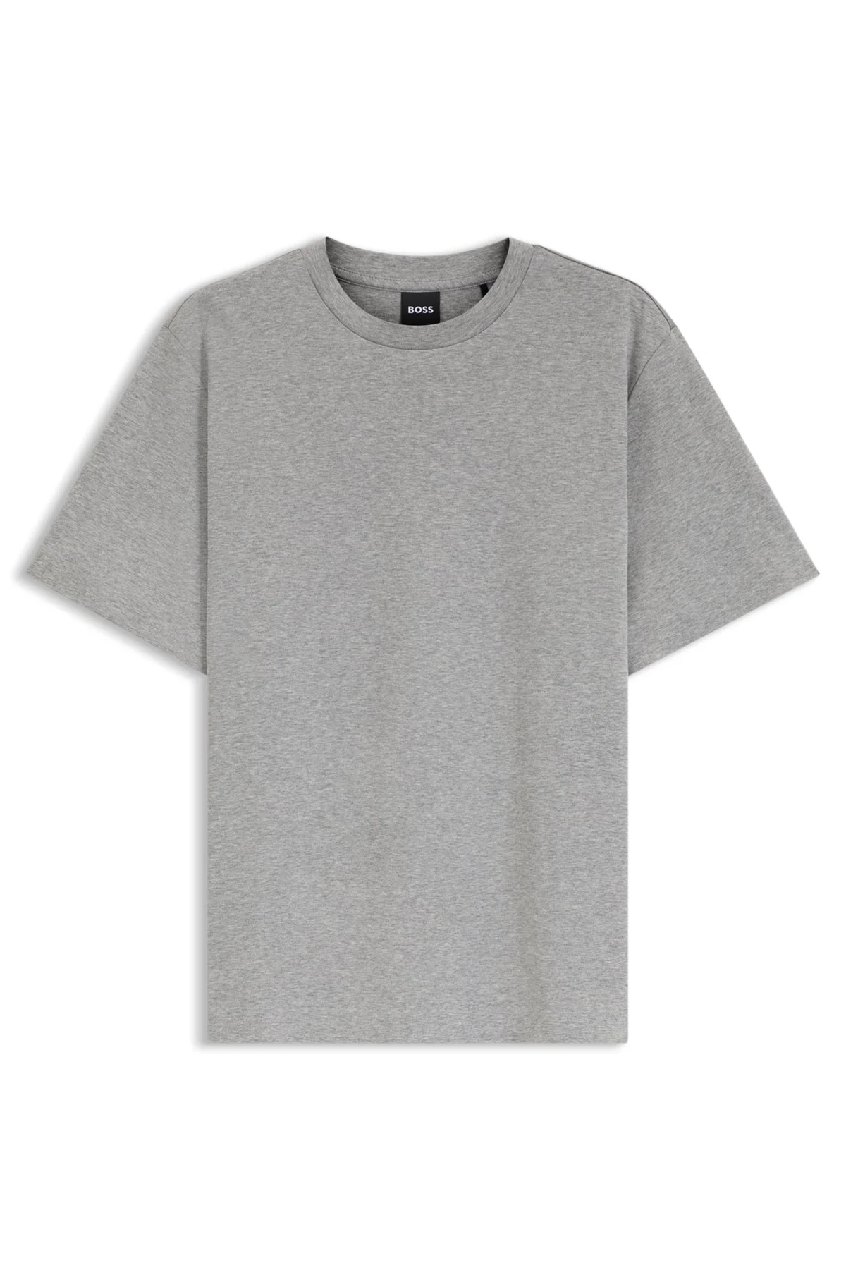 RELAXED-FIT T-SHIRT IN MERCERIZED COTTON - 1