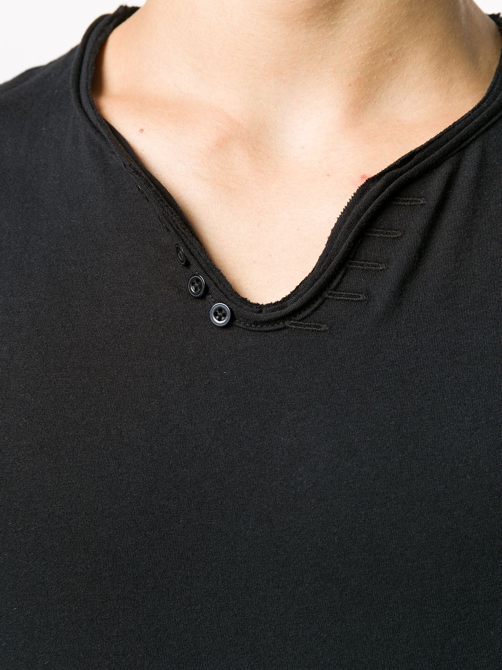 Monastir Henley-neck T-shirt - 5