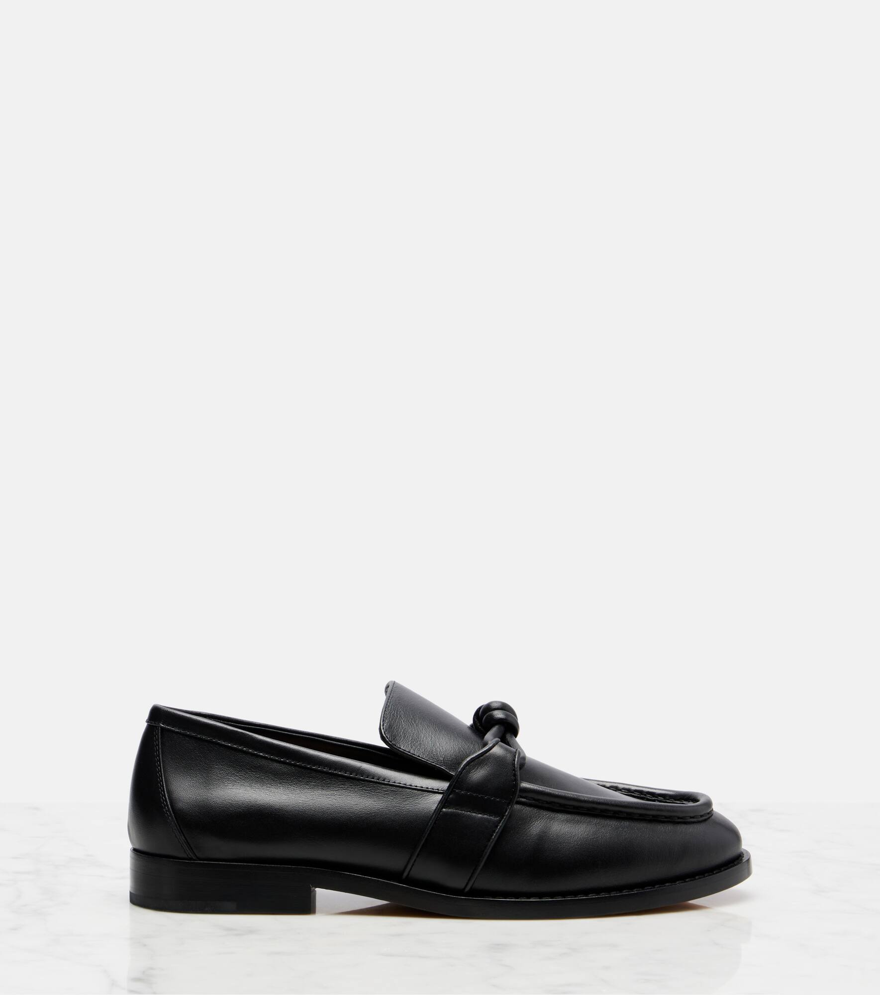 Astaire Knot leather loafers - 4