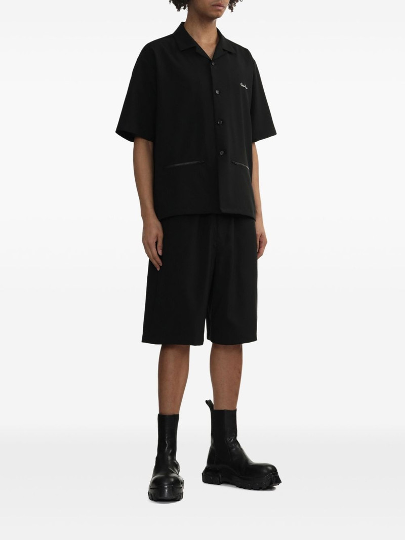 UNDERCOVER text-print shorts outlook