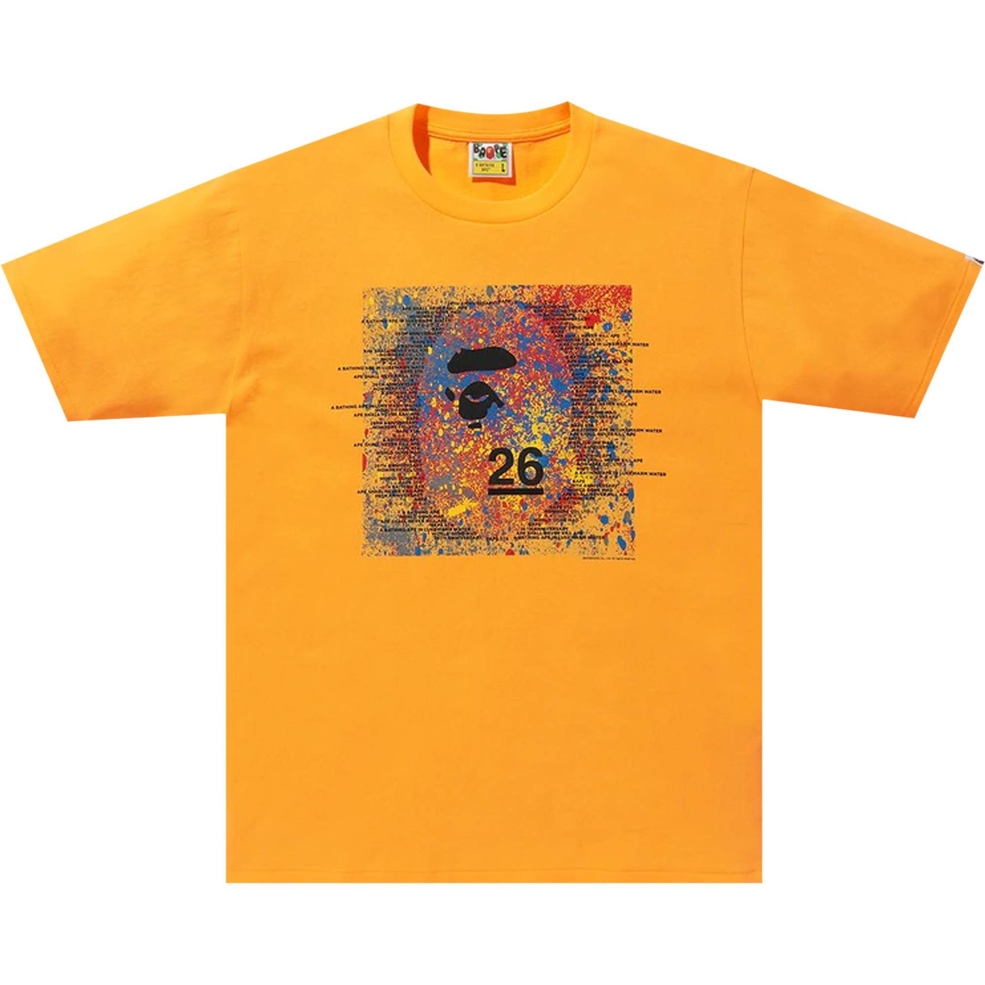 BAPE 26th Anniversary Tee 'Yellow' - 1