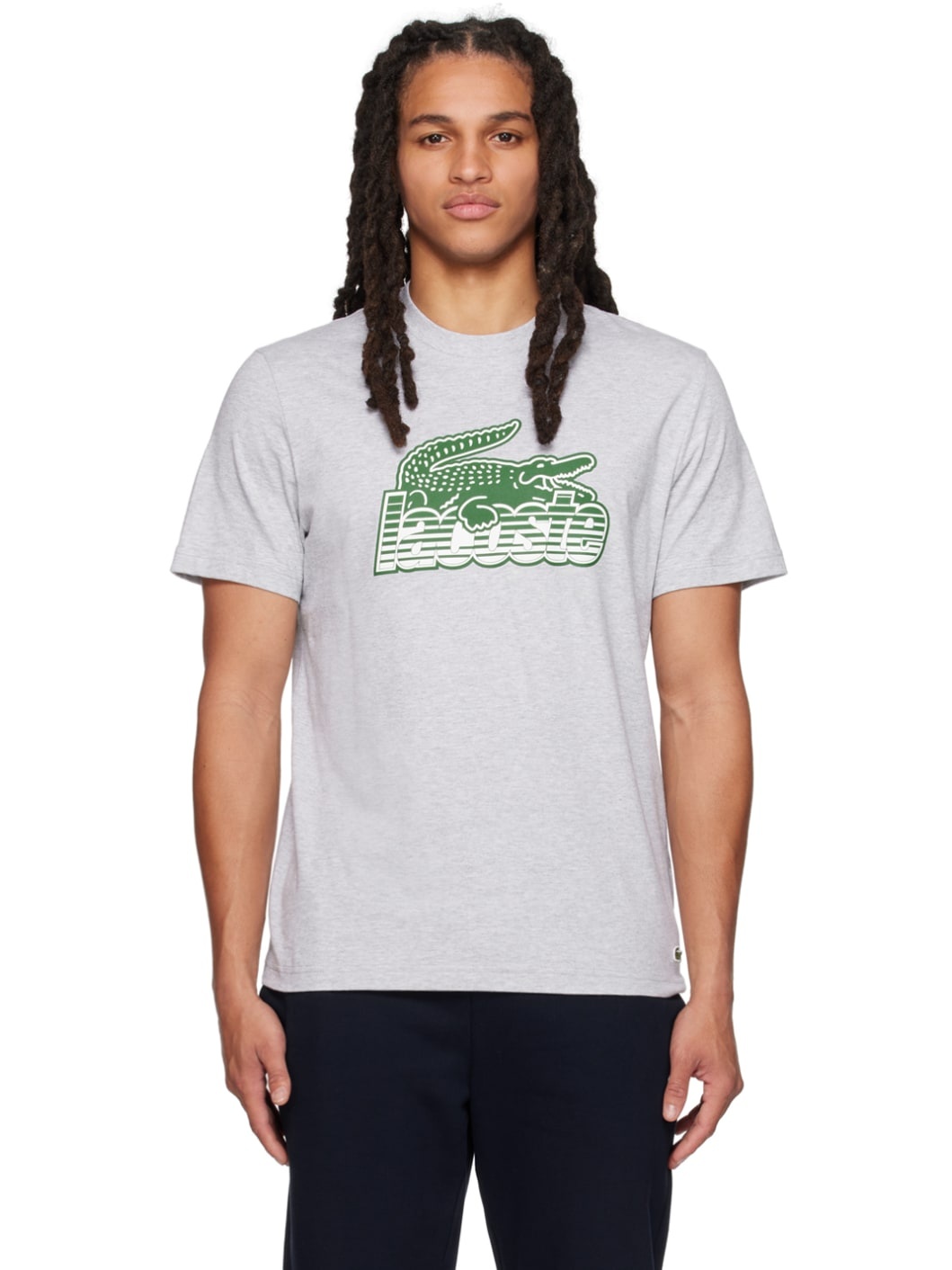Grey Graphic T-Shirt - 1