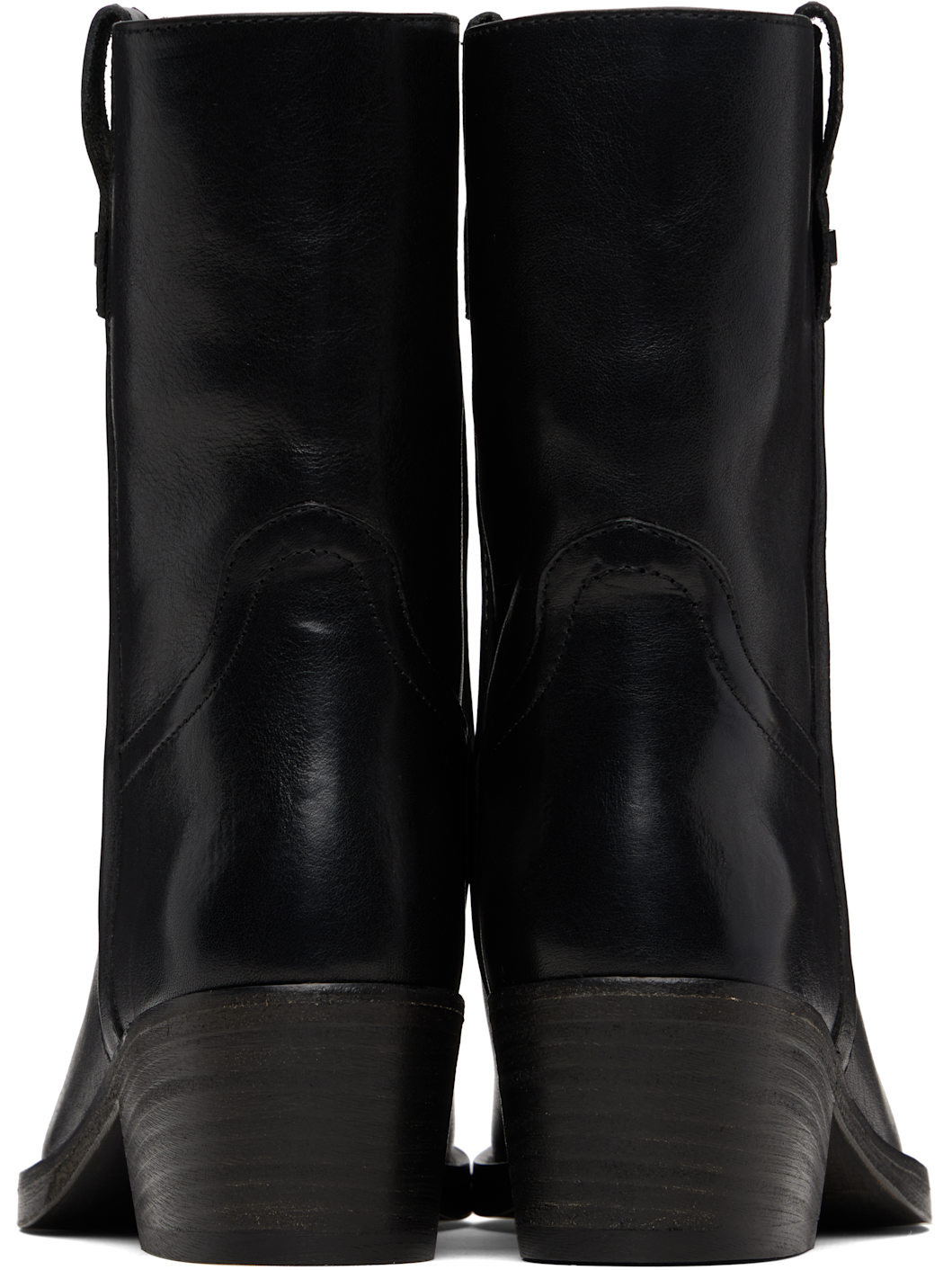 Black Ranch Boots - 2