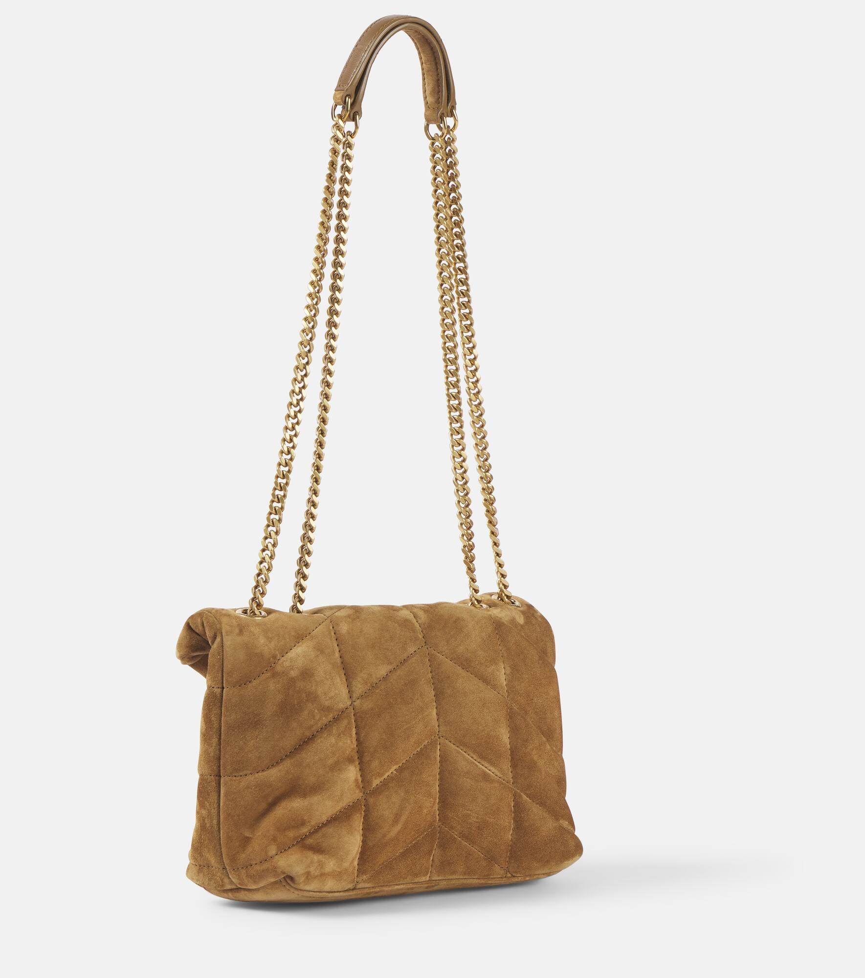 Loulou Toy suede shoulder bag - 4