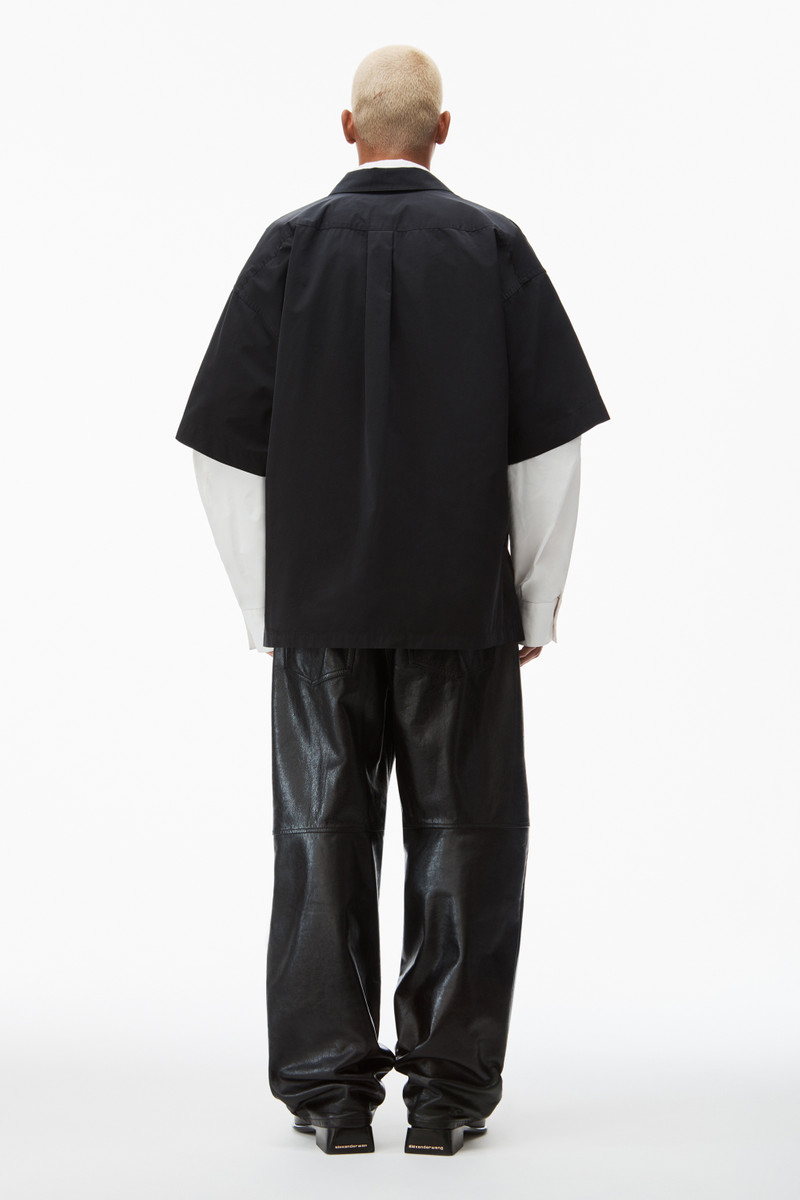 camp shirt in crisp nylon 4