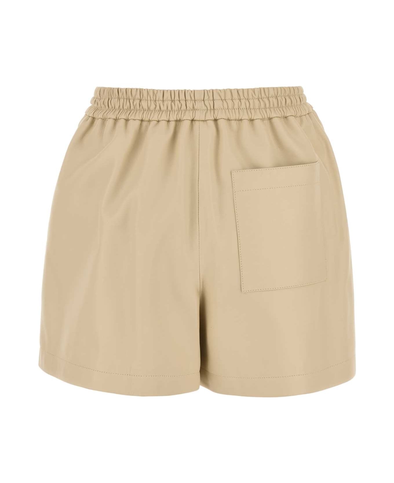 Sand Leather Shorts - 2