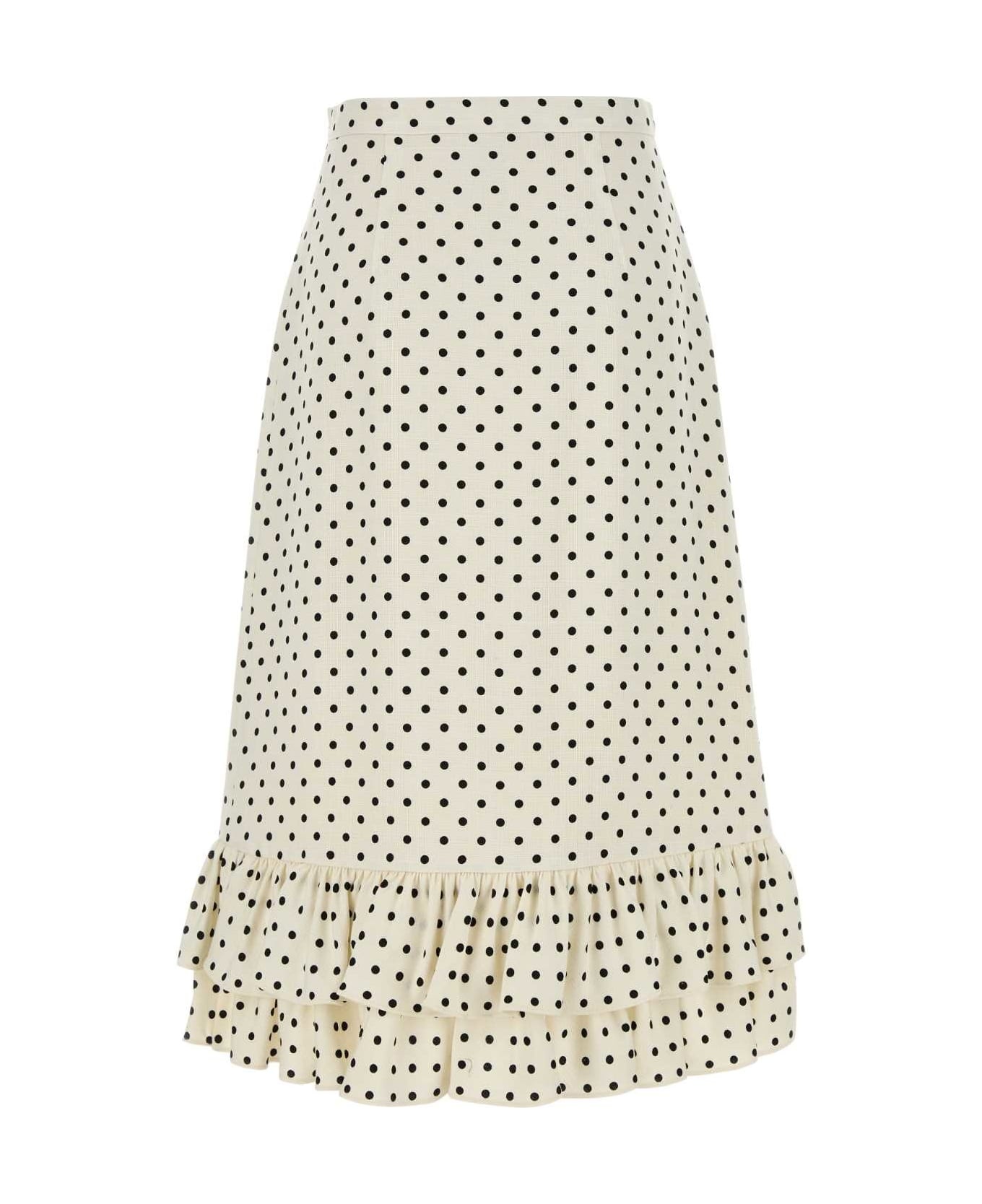 Printed Viscose Skirt - 2