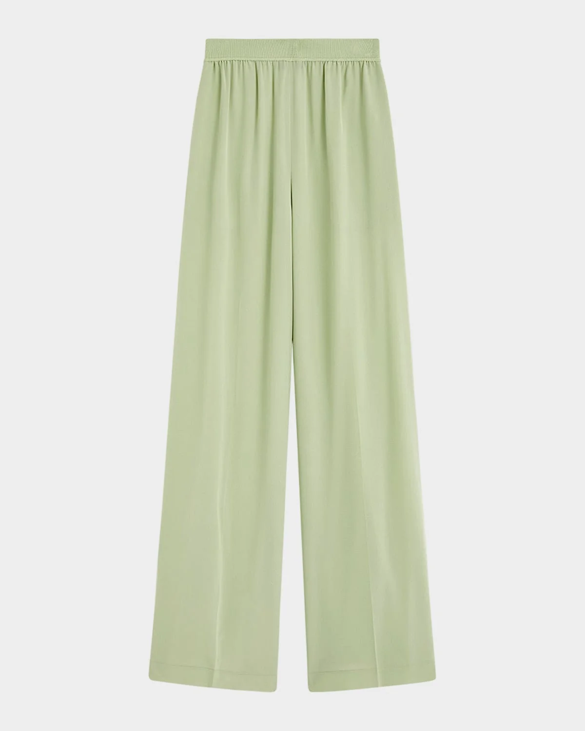 Hulin Wide-Leg Silk Crepe De Soie Trousers - 1