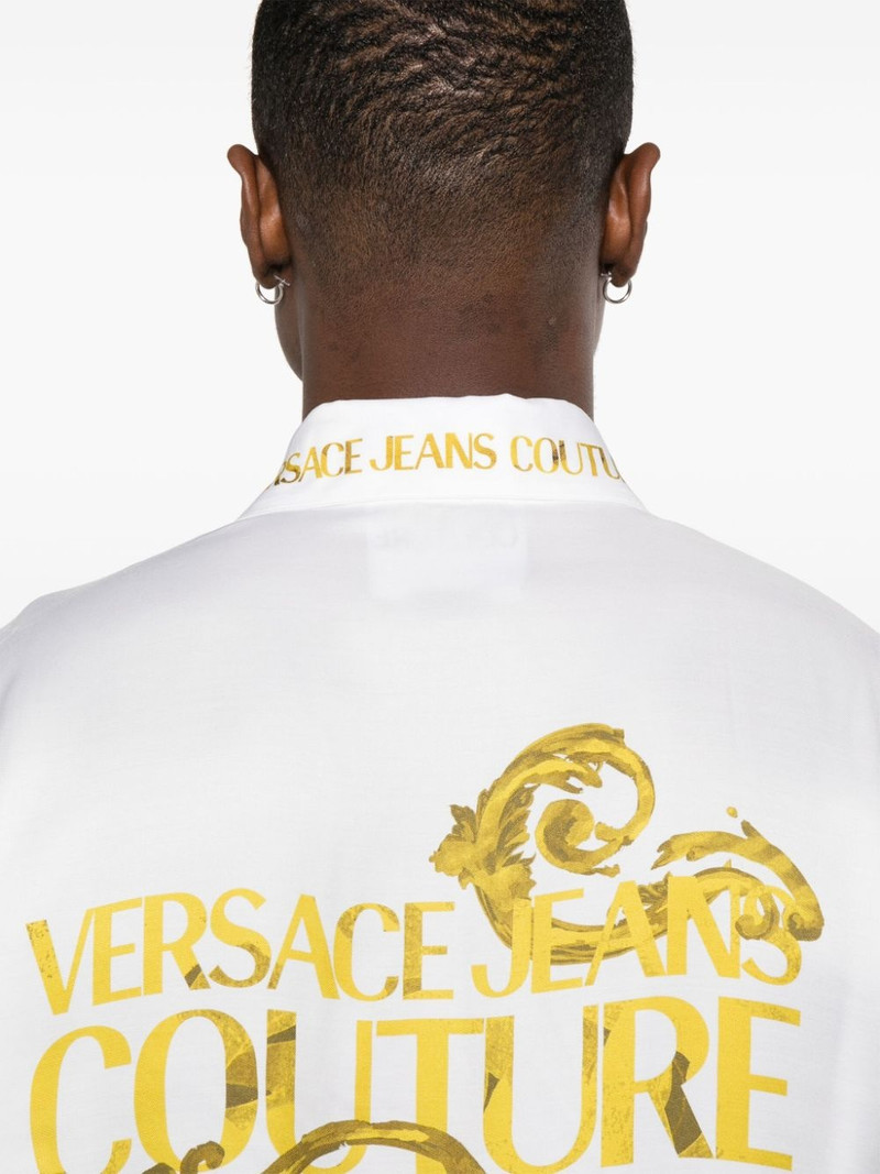 Watercolour Couture-print shirt 5