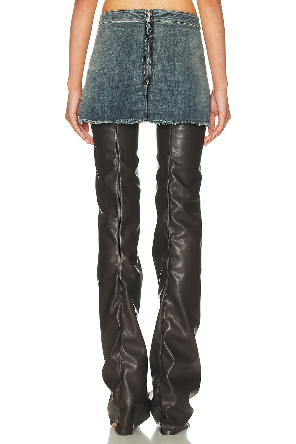 Fog Cutoff Mini Skirt - 4