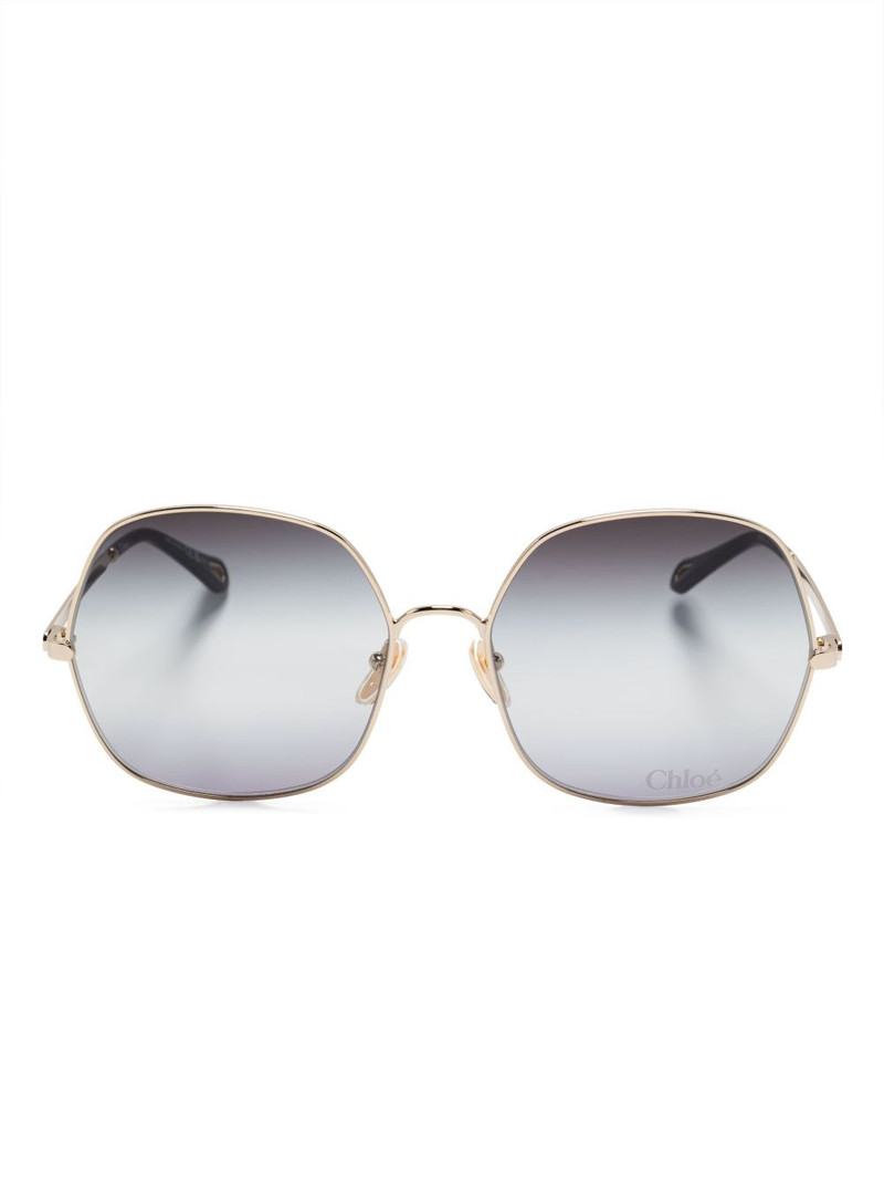 oversize-frame sunglasses 1