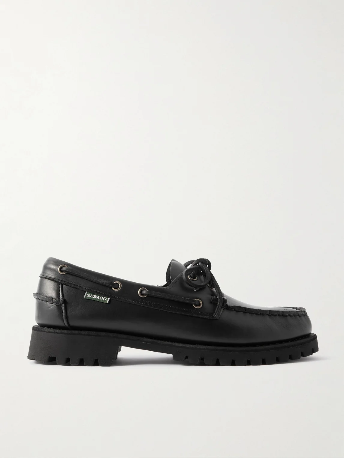 Ranger Waxed-Leather Boat Shoes - 1