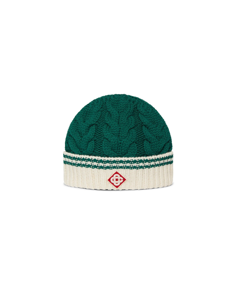 Cable Stitch Beanie | Casablanca Paris 1