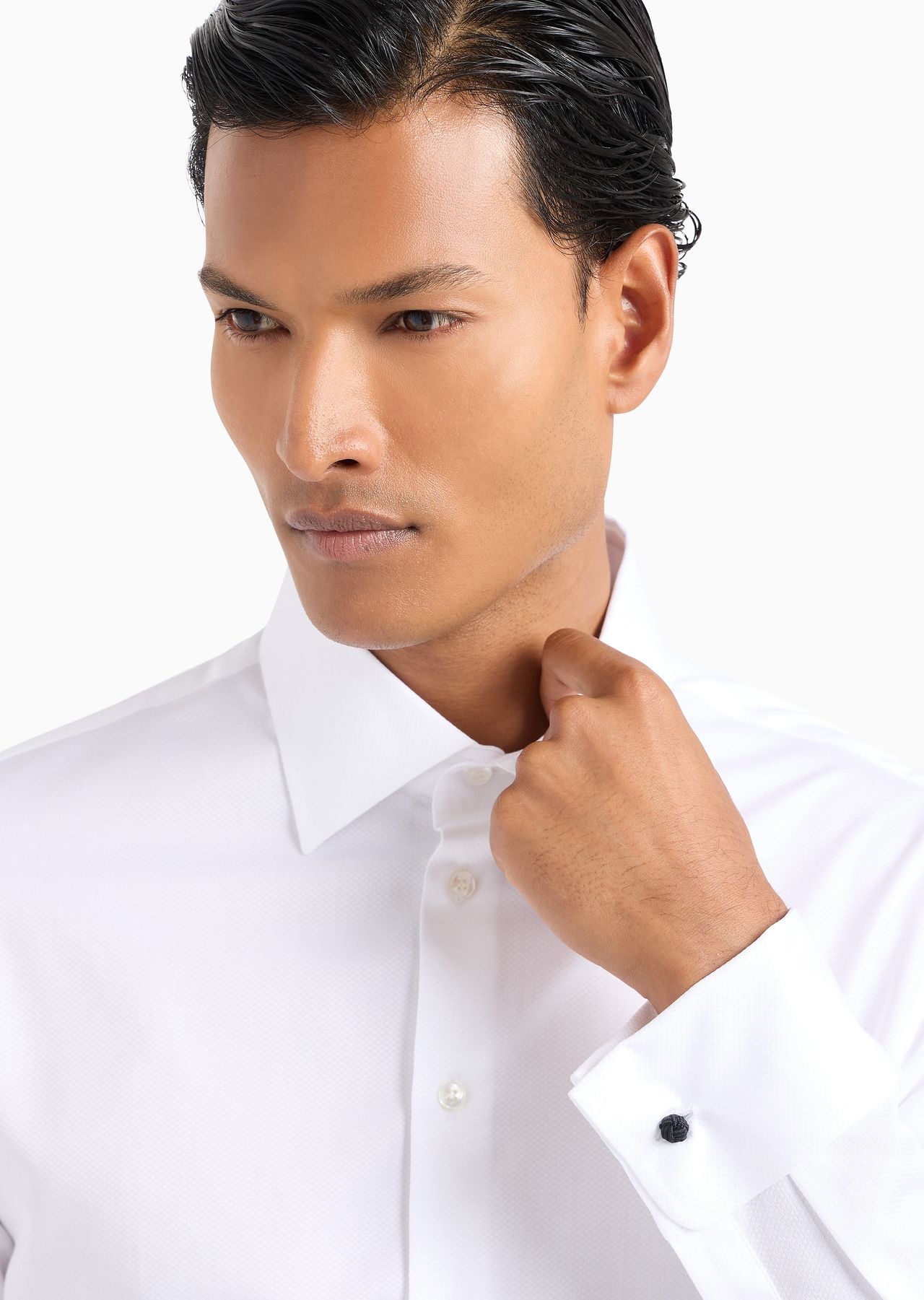 Regular-fit shirt made from micro-woven cotton - 5