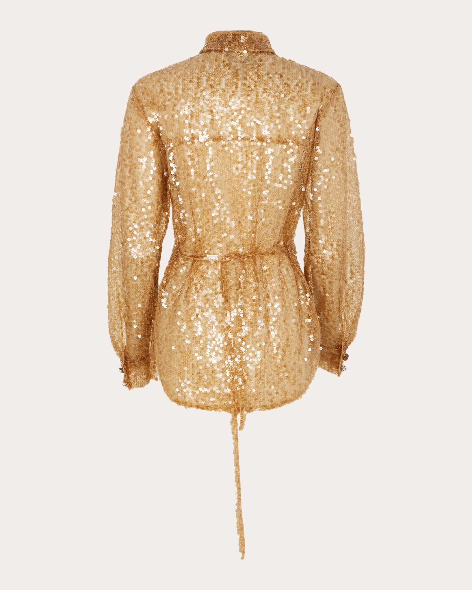Embellished Sequin-Embroidered Shirt - 8