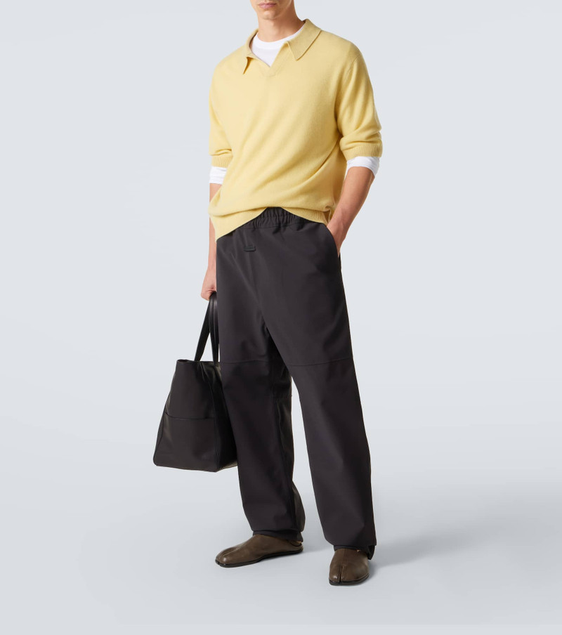 LE KASHA Bale cashmere polo sweater outlook