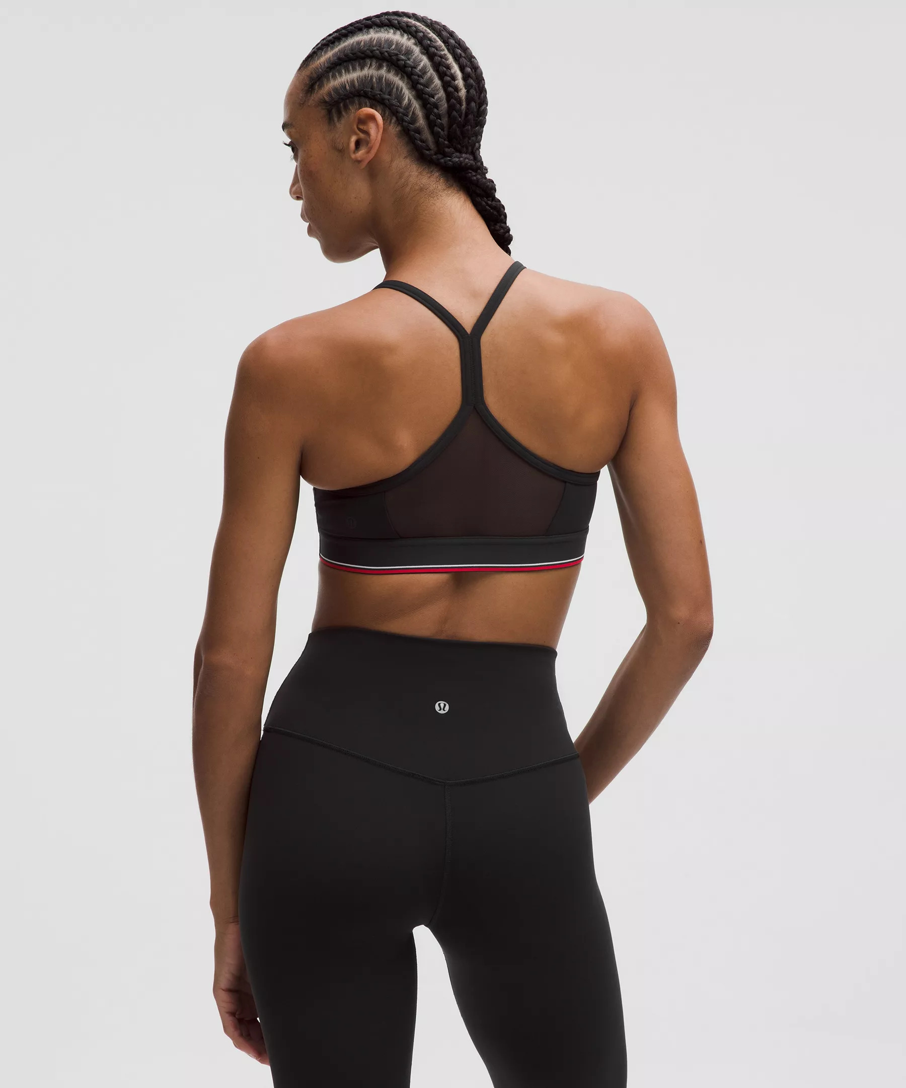 Flow Y Mid-Support Bra Logo *B/C Cup - 2