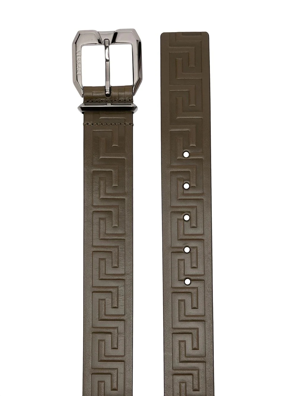 La Greca leather belt - 2