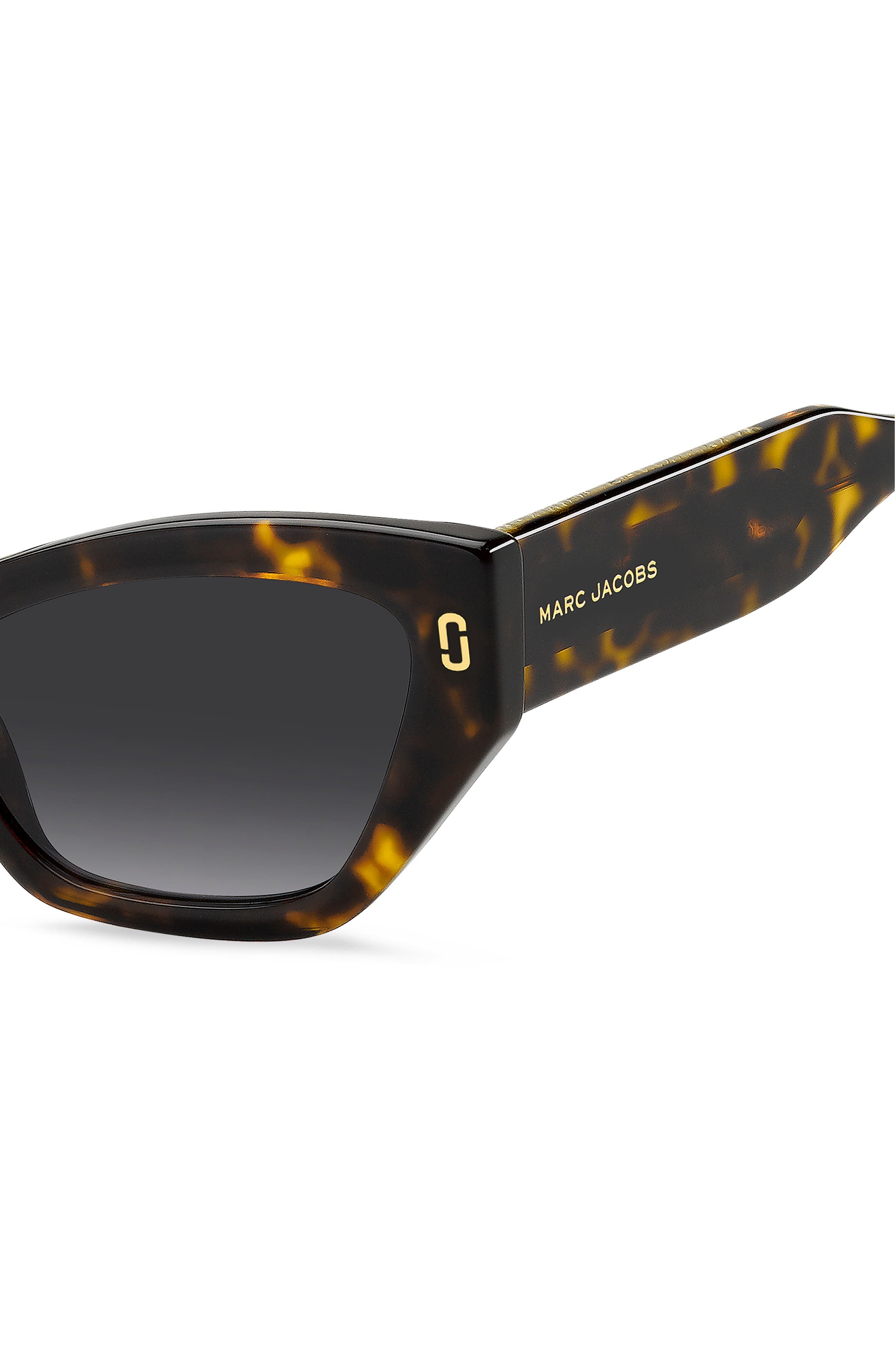Marc Jacobs 54mm Cat Eye Sunglasses in Havana at Nordstrom - 4