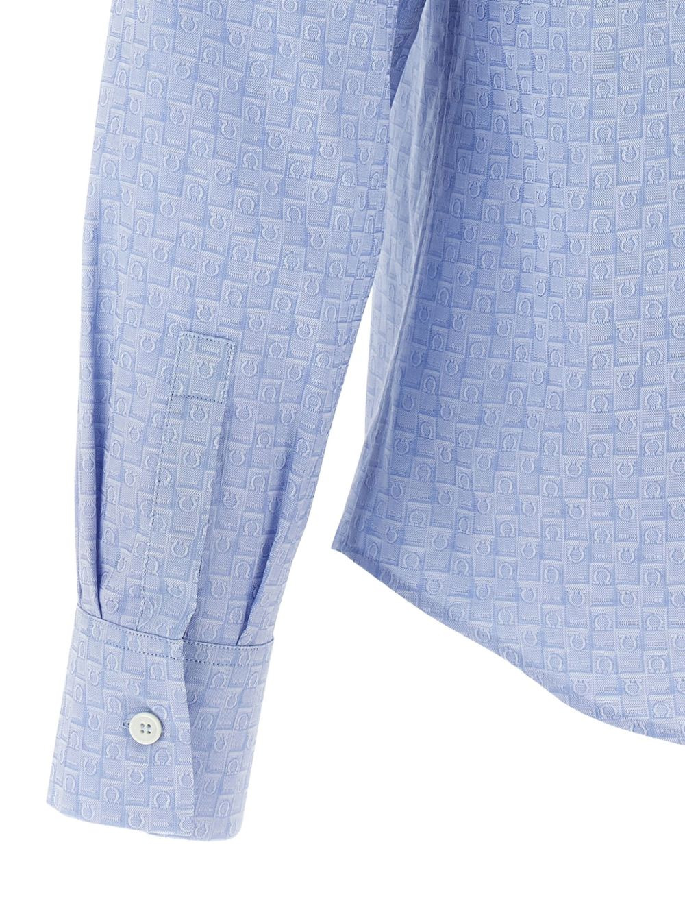 Ferragamo monogram cotton shirt - 4